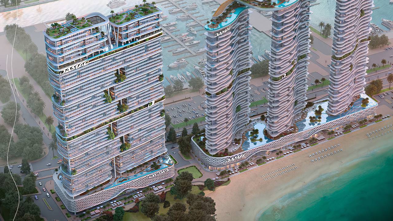 Buy apartment in Damac Bay II, Dubai, UAE: 2 bedrooms, 1229.45 sq.ft ...