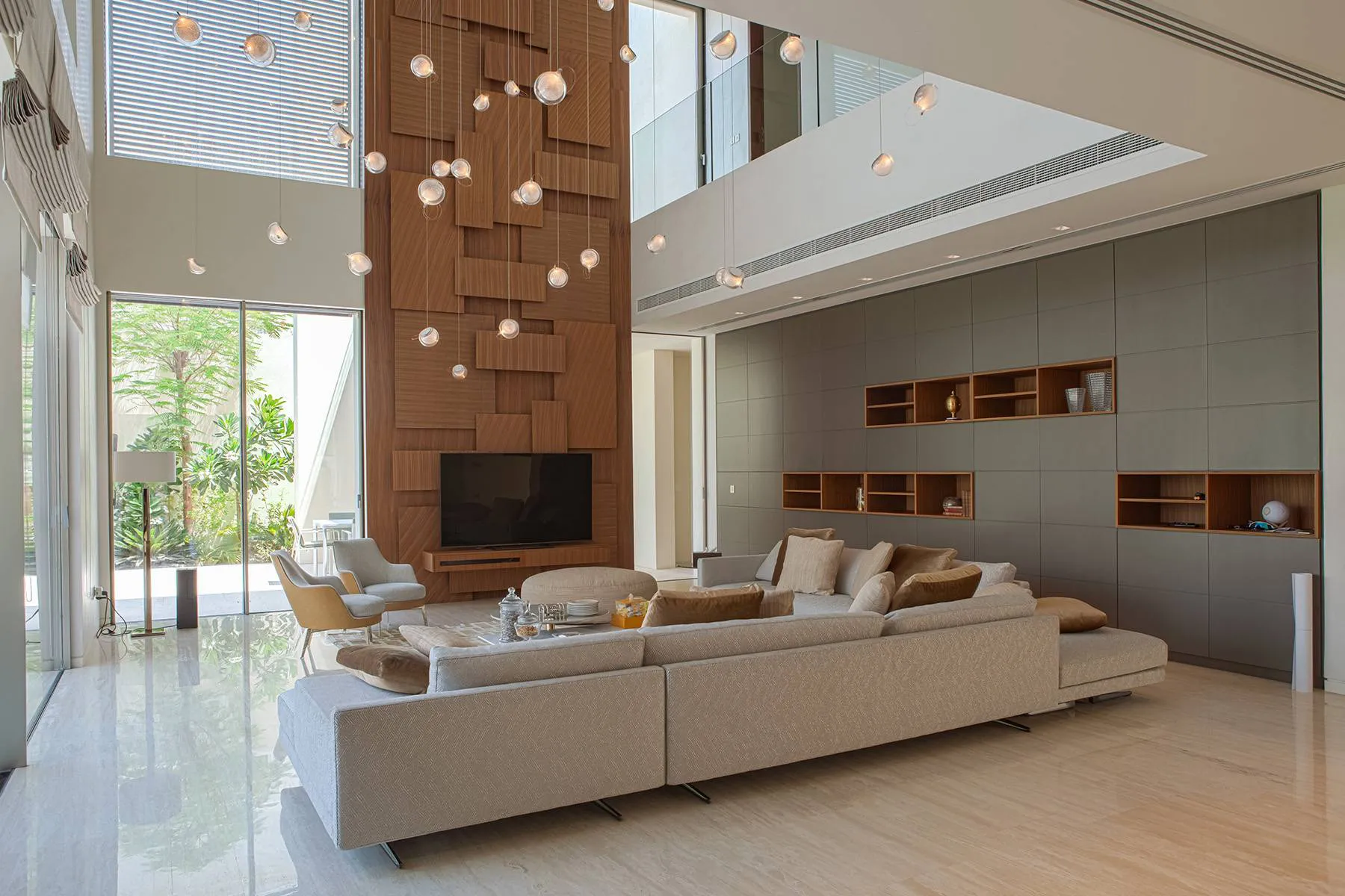 Nad Al Sheba Villas - Elegant living room interior | AX CAPITAL