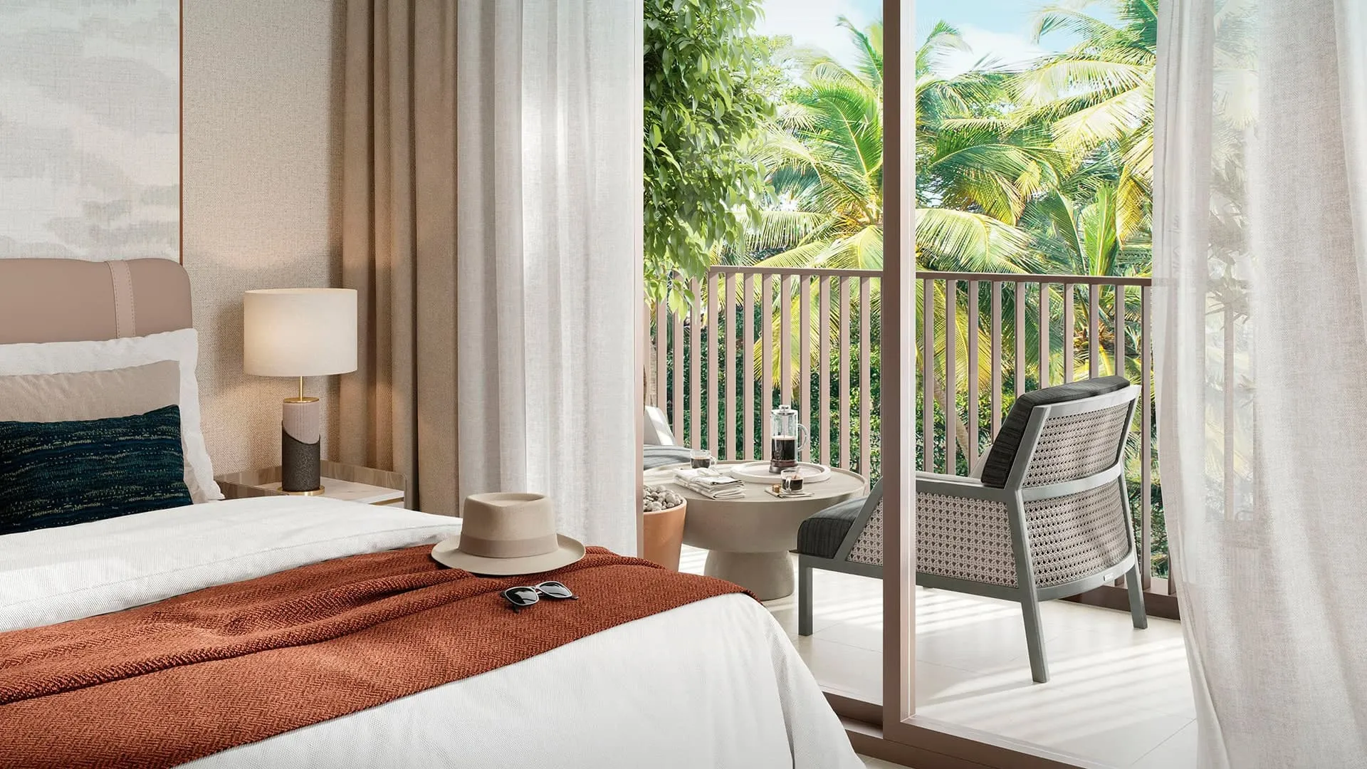 Savanna Residences - Cozy balcony with tropical greenery view | AX CAPITAL