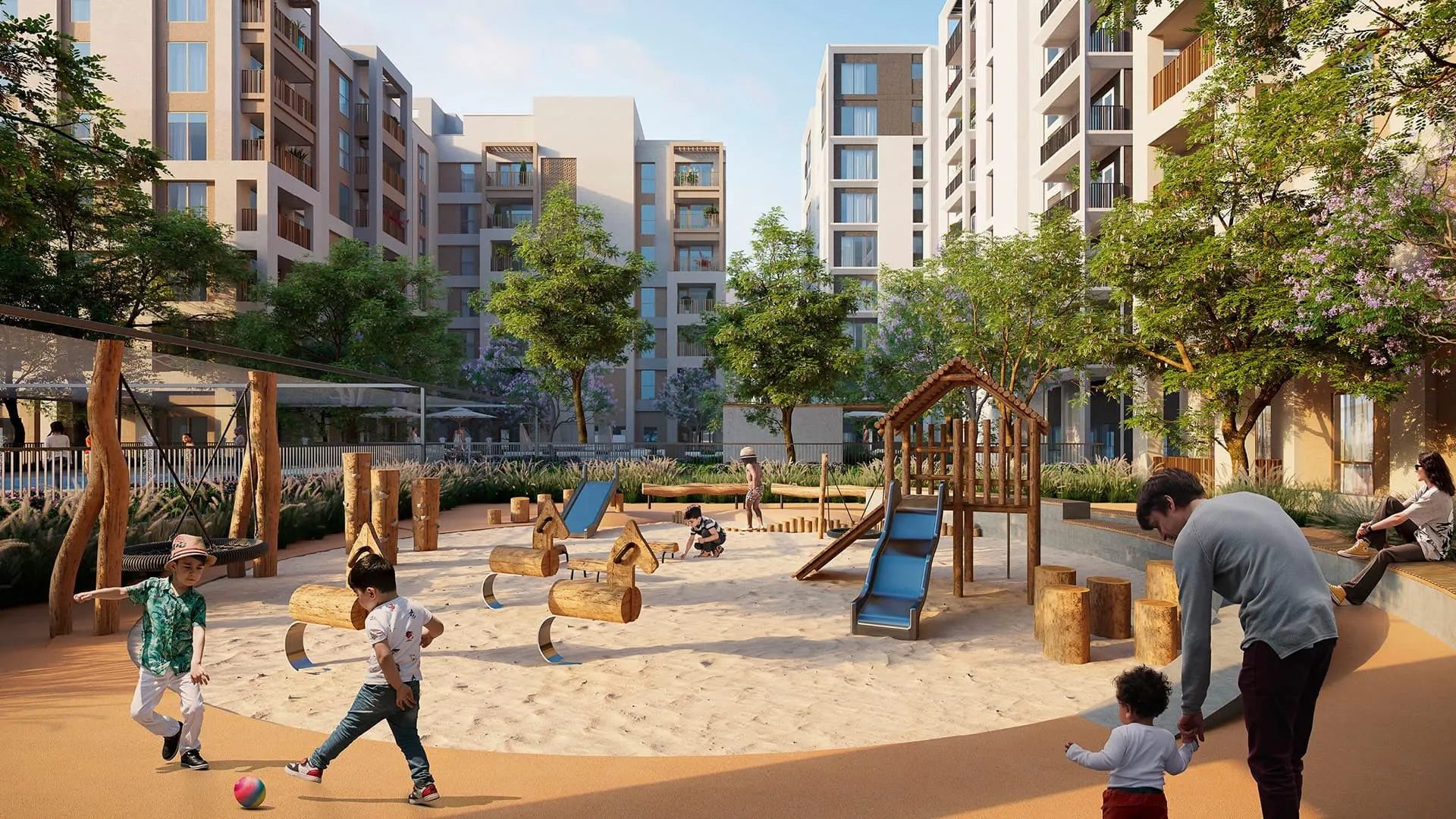 Savanna Residences - Children's playground with modern equipment | AX CAPITAL