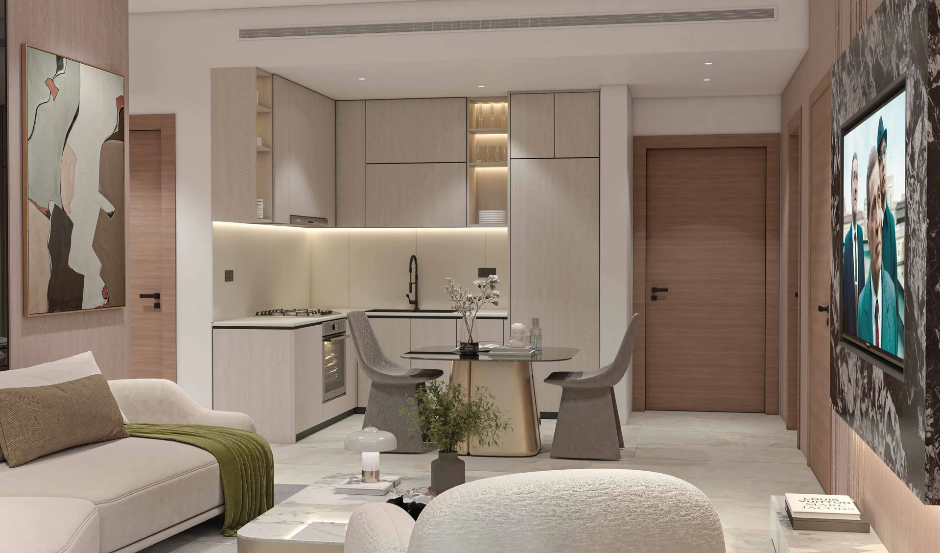 OLIVIA RESIDENCES - living room interior | AX CAPITAL