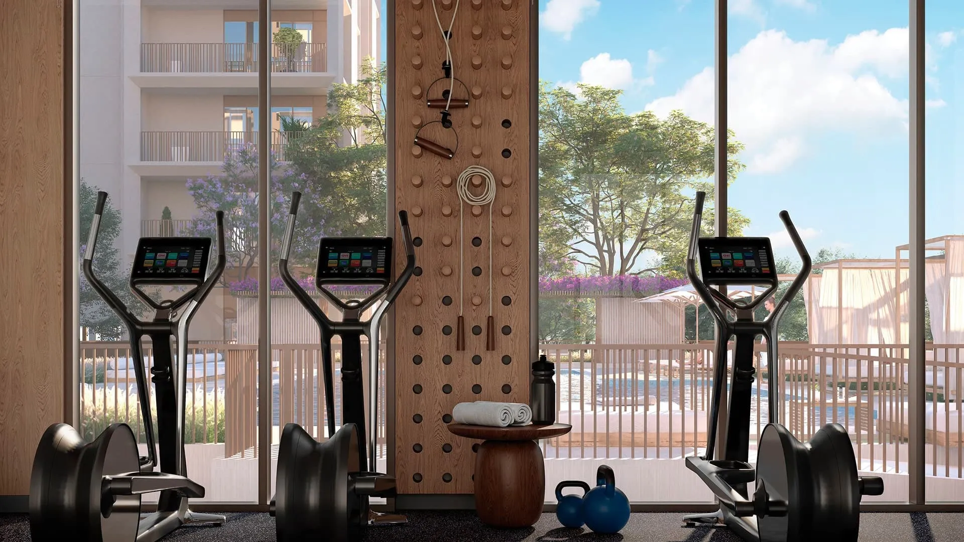 Savanna Residences - Fully equipped gym with cardio machines | AX CAPITAL