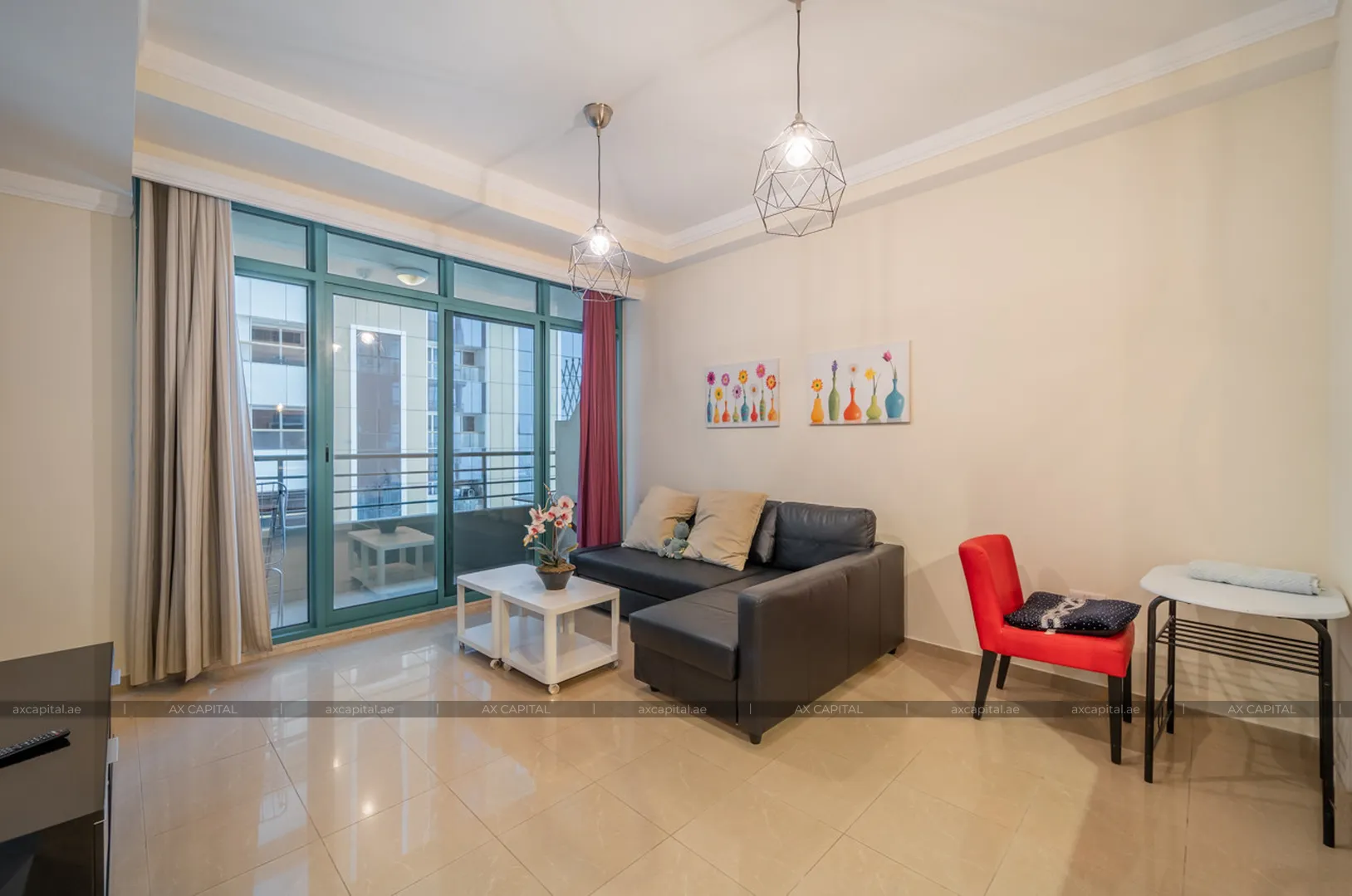شقة عدد غرف النوم فيها: 1، في Marina Crown, دبي, الإمارات العربية المتحدة (axc-3990781) 3