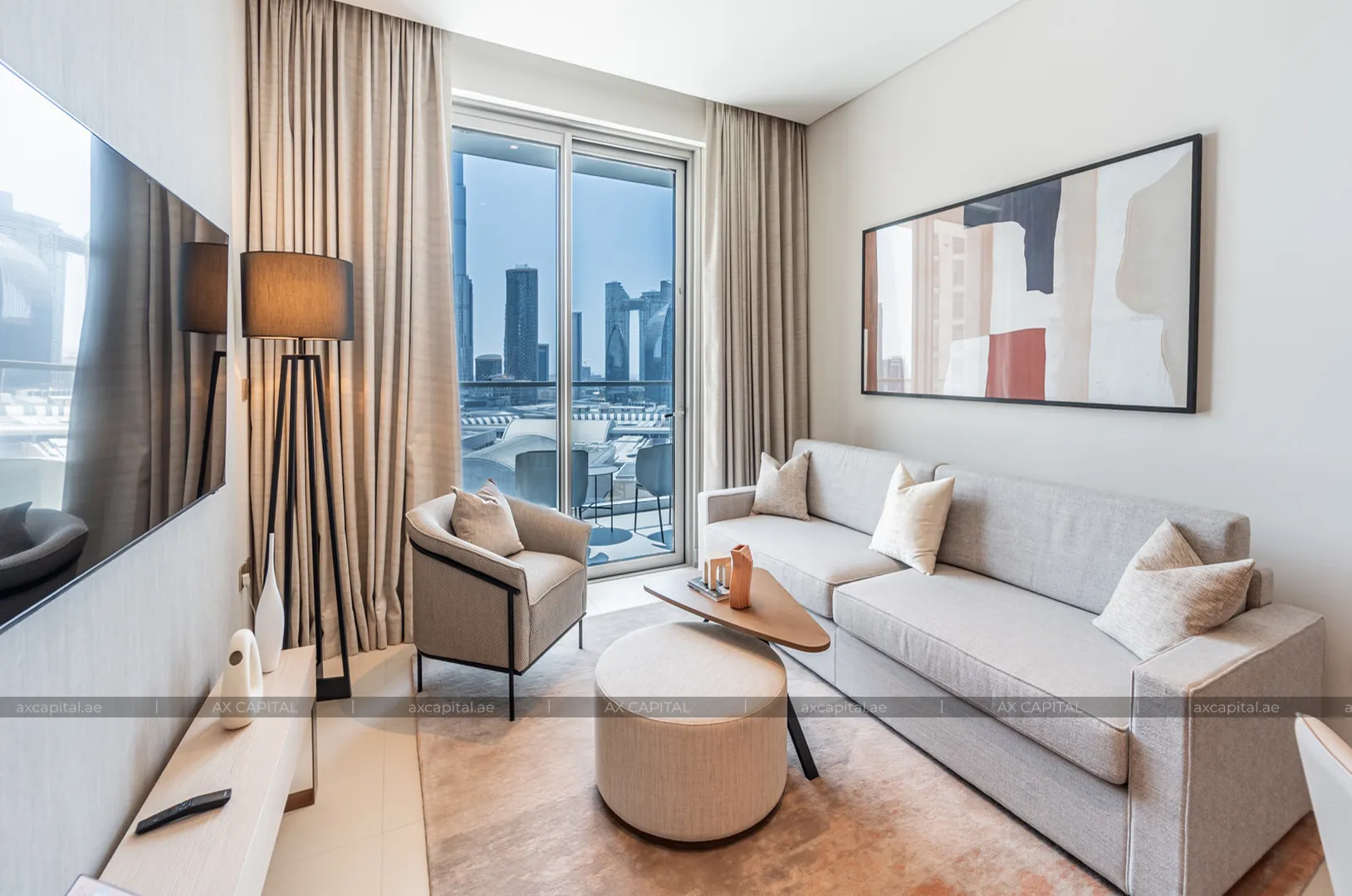 Apartment mit 2 Schlafzimmern in Vida Dubai Mall Tower 1, Dubai, VAE (axc-3995992) 1