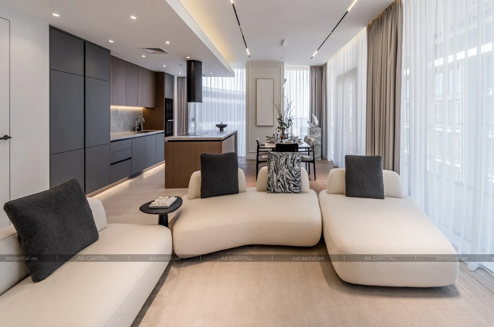 شقة عدد غرف النوم فيها: 3، في Apartment Building 3, دبي, الإمارات العربية المتحدة (axc-3992188) 3
