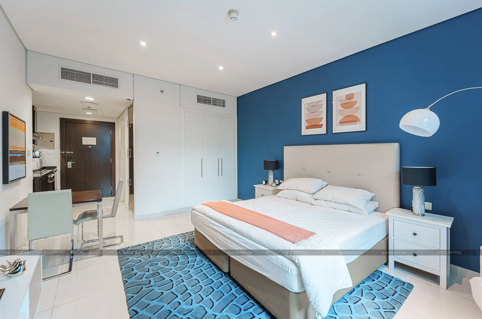 Apartamento de estudio en Damac Maison Cour Jardin (The Cosmopolitan), Dubai, EAU (axc-3991189) 3