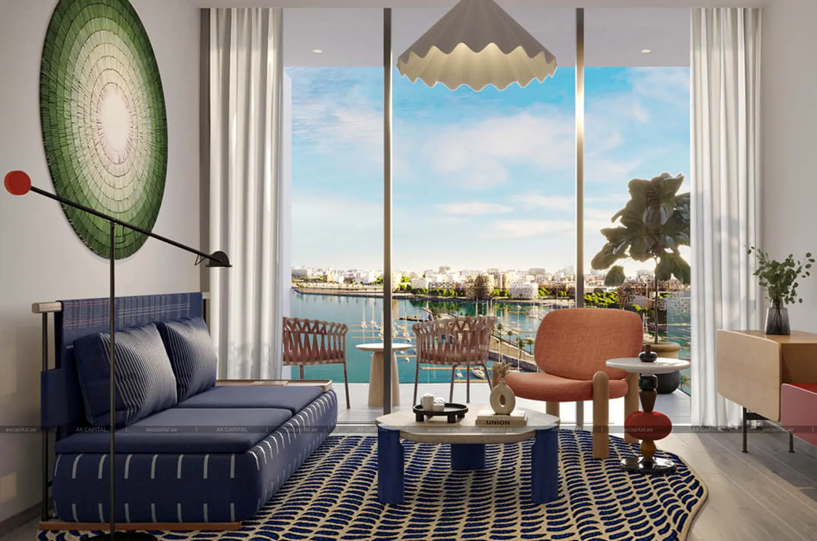 Apartament cu 1 dormitor în Nautica Two, Dubai, Emiratele Arabe Unite (axc-3989504) 3
