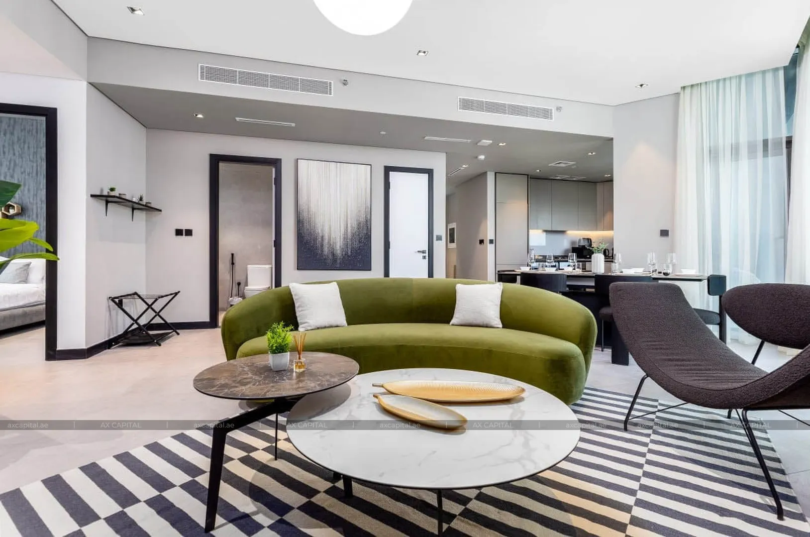 Apartament cu 2 dormitoare în 15 Northside - Tower 1, Dubai, Emiratele Arabe Unite (axc-3986663-r1) 2