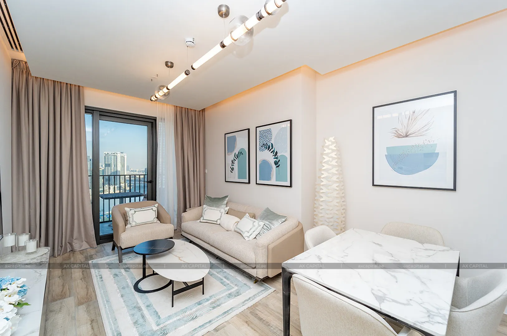 شقة عدد غرف النوم فيها: 1، في Ahad Residences, دبي, الإمارات العربية المتحدة (axc-3989917) 1