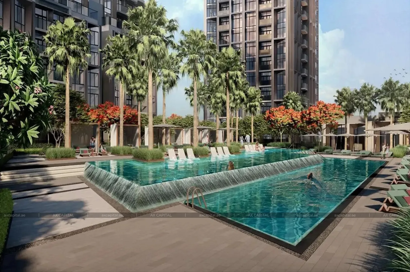 Квартира с 1 спальней в Design Quarter Tower B, Дубай, ОАЭ (axc-3990134) 1