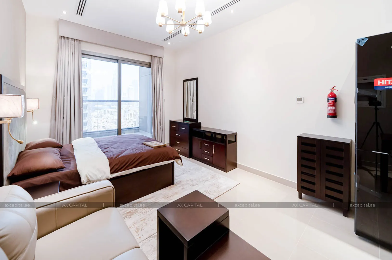 Квартира студия в Elite Downtown Residence 1, Дубай, ОАЭ (axc-3994635) 1