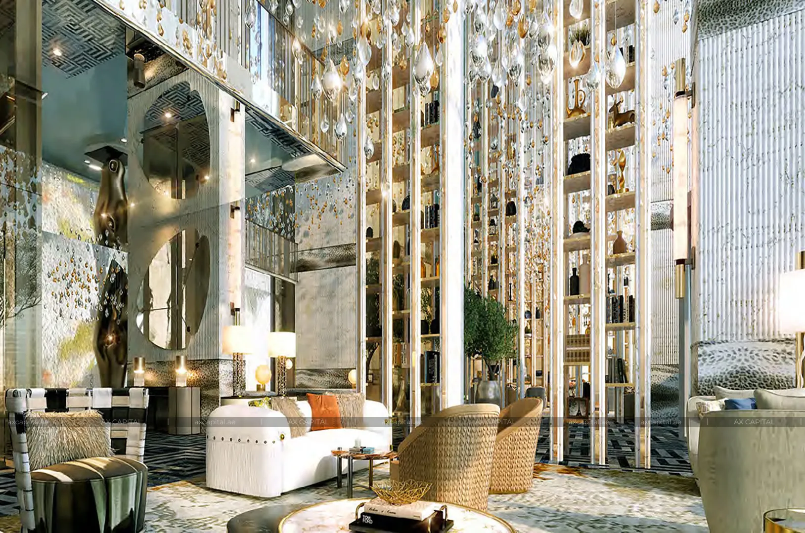 Apartment mit 1 Schlafzimmer in Cavalli Tower, Dubai, VAE (axc-3992587) 2
