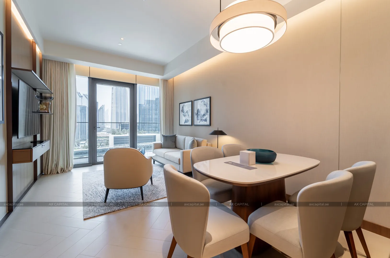 Apartamento con 2 dormitorios en The Address Residences Dubai Opera Tower 2, Dubai, EAU (axc-3990933) 2