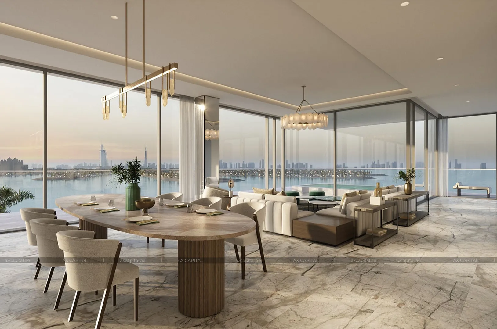 Apartamento con 3 dormitorios en Six Senses Residences, Dubai, EAU (axc-3990498) 3