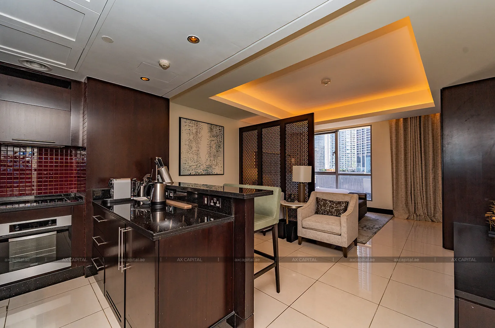 Appartement studio à The Address Downtown Dubai, Dubai, EAU (axc-3989921) 1