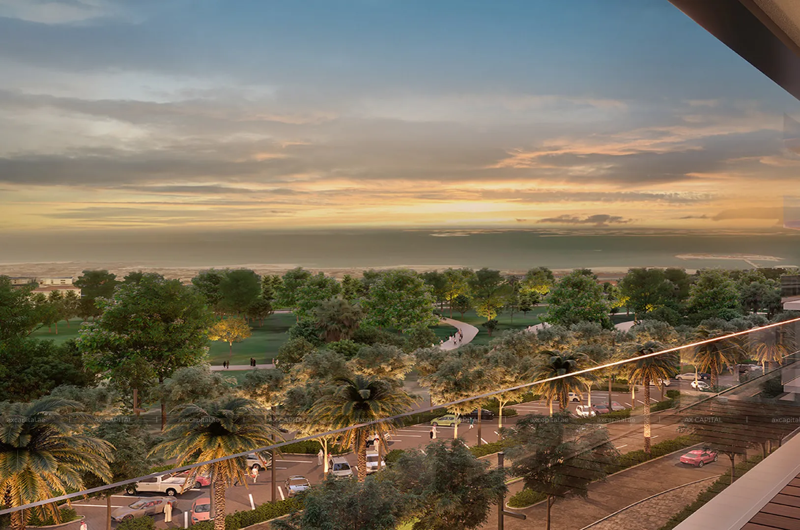 Apartament cu 2 dormitoare în Crest Grande, Dubai, Emiratele Arabe Unite (axc-3988407-r1) 2