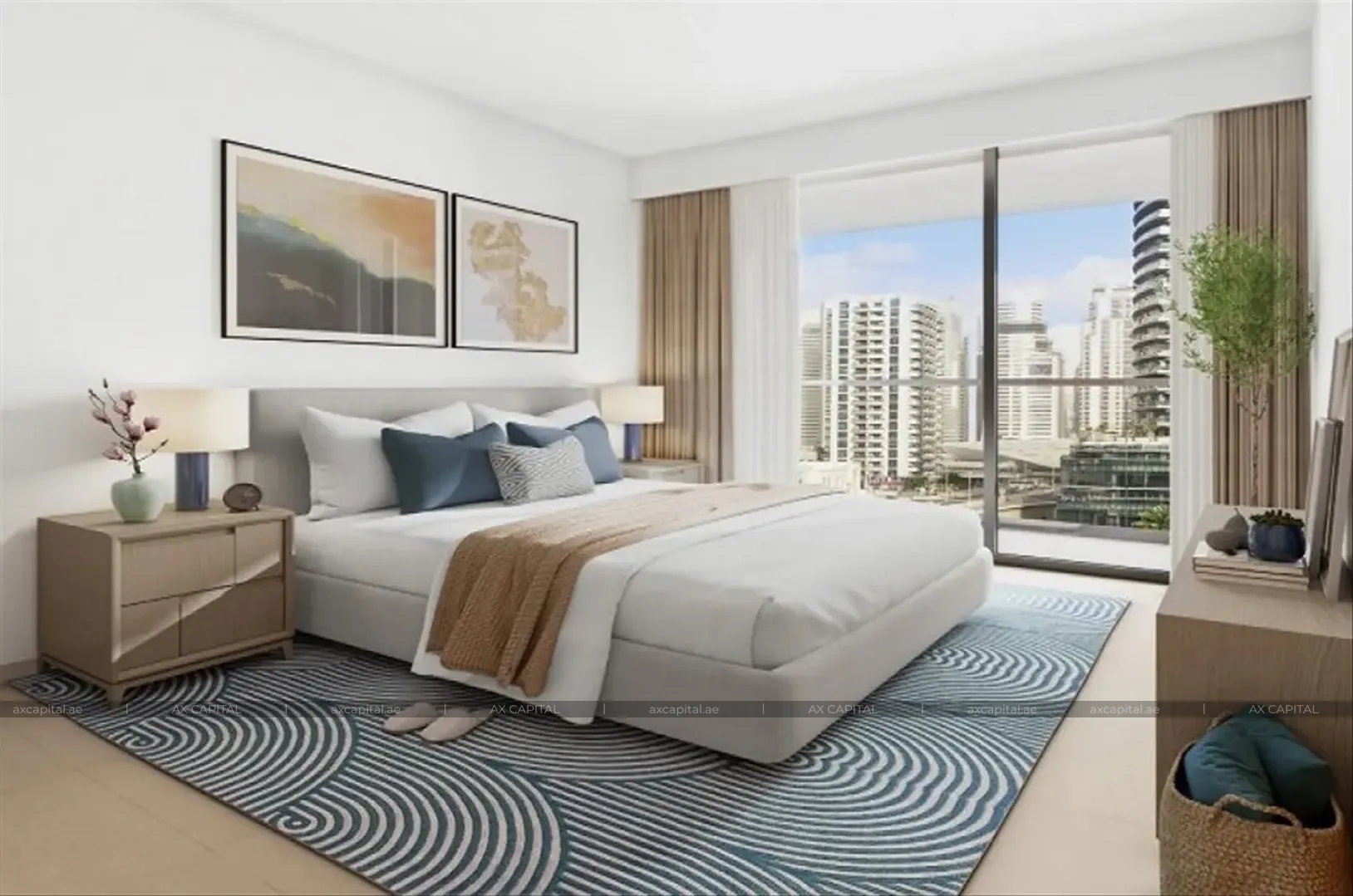 Apartment mit 2 Schlafzimmern in Marina Shores, Dubai, VAE (axc-3995839-r1) 2