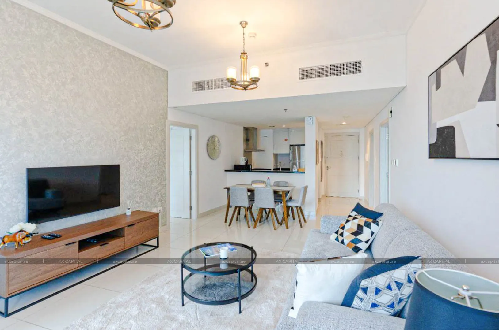 Квартира с 2 спальнями в Damac Heights, Дубай, ОАЭ (axc-3988573-r1) 3