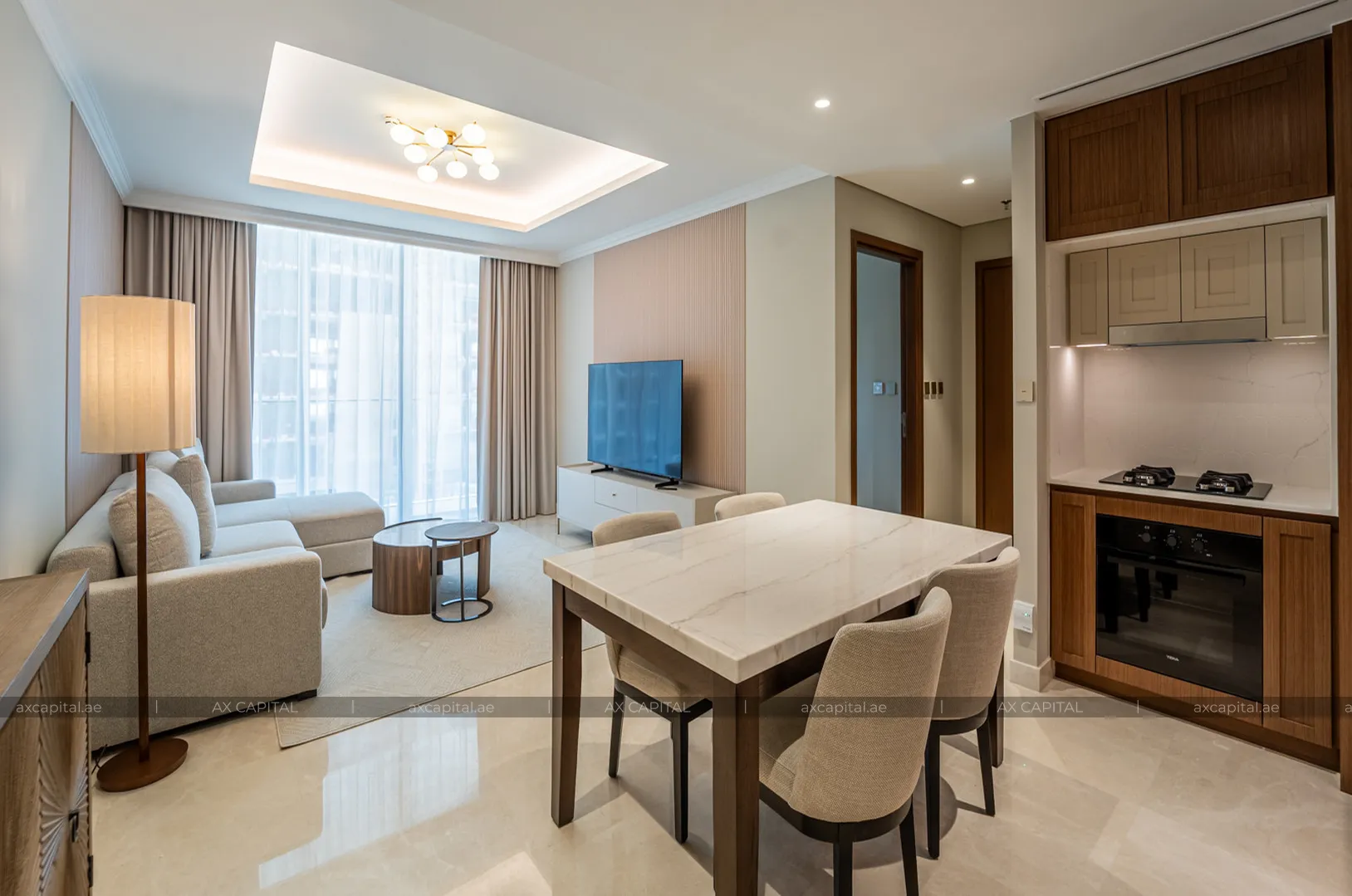 Квартира с 1 спальней в Palace Beach Residence Tower 2, Дубай, ОАЭ (axc-3993894) 1