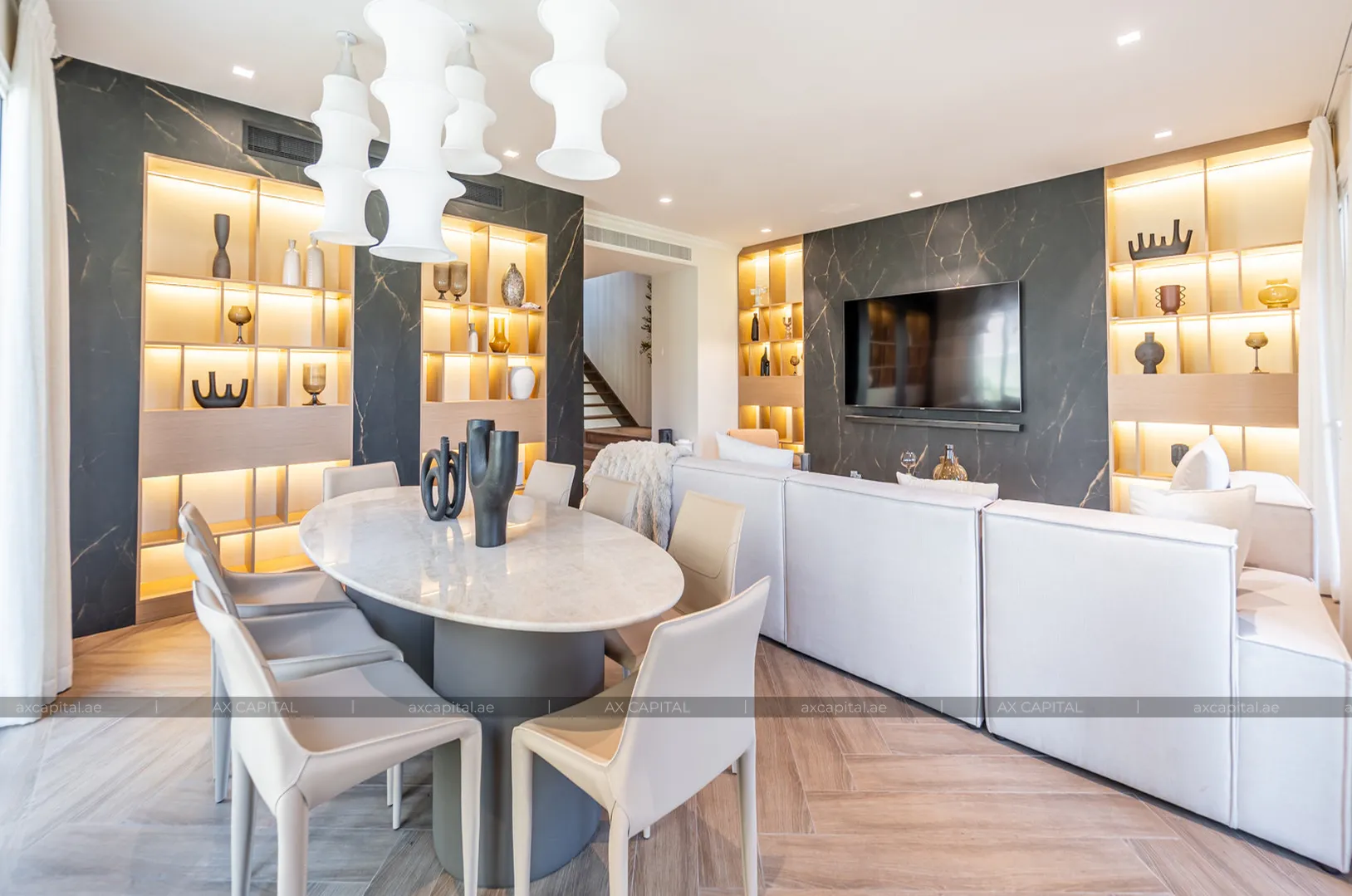 تاون هاوس عدد غرف النوم فيه: 4، في Sur La Mer Townhouses, دبي, الإمارات العربية المتحدة (axc-3988472) 1