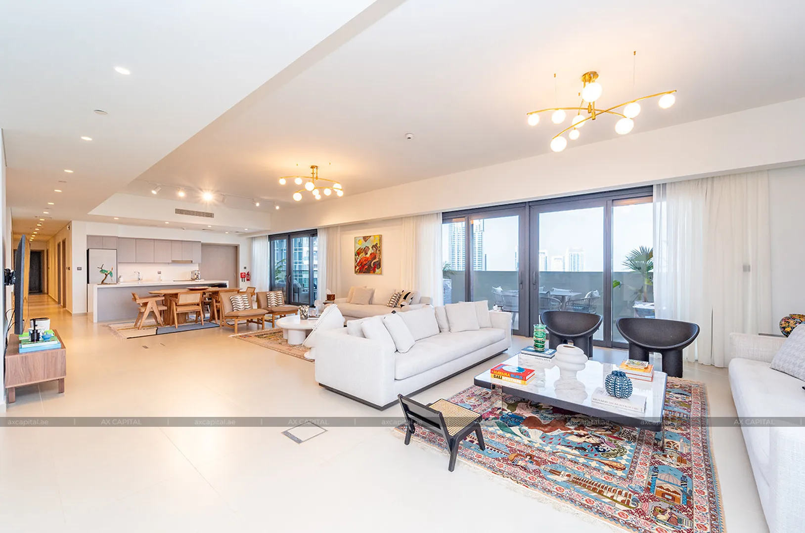 بنتهاوس عدد غرف النوم فيه: 4، في Act Towers, دبي, الإمارات العربية المتحدة (axc-3985897) 2