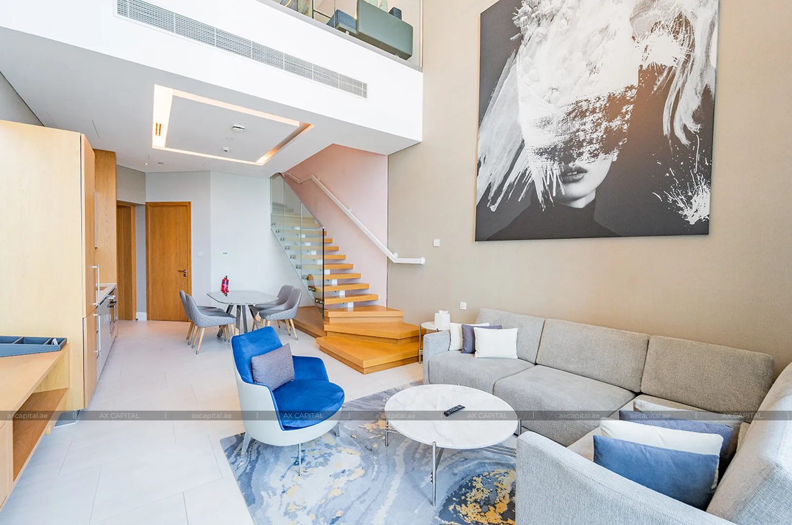 Apartment mit 1 Schlafzimmer in SLS Dubai Hotel and Residences, Dubai, VAE (axc-3990550) 3