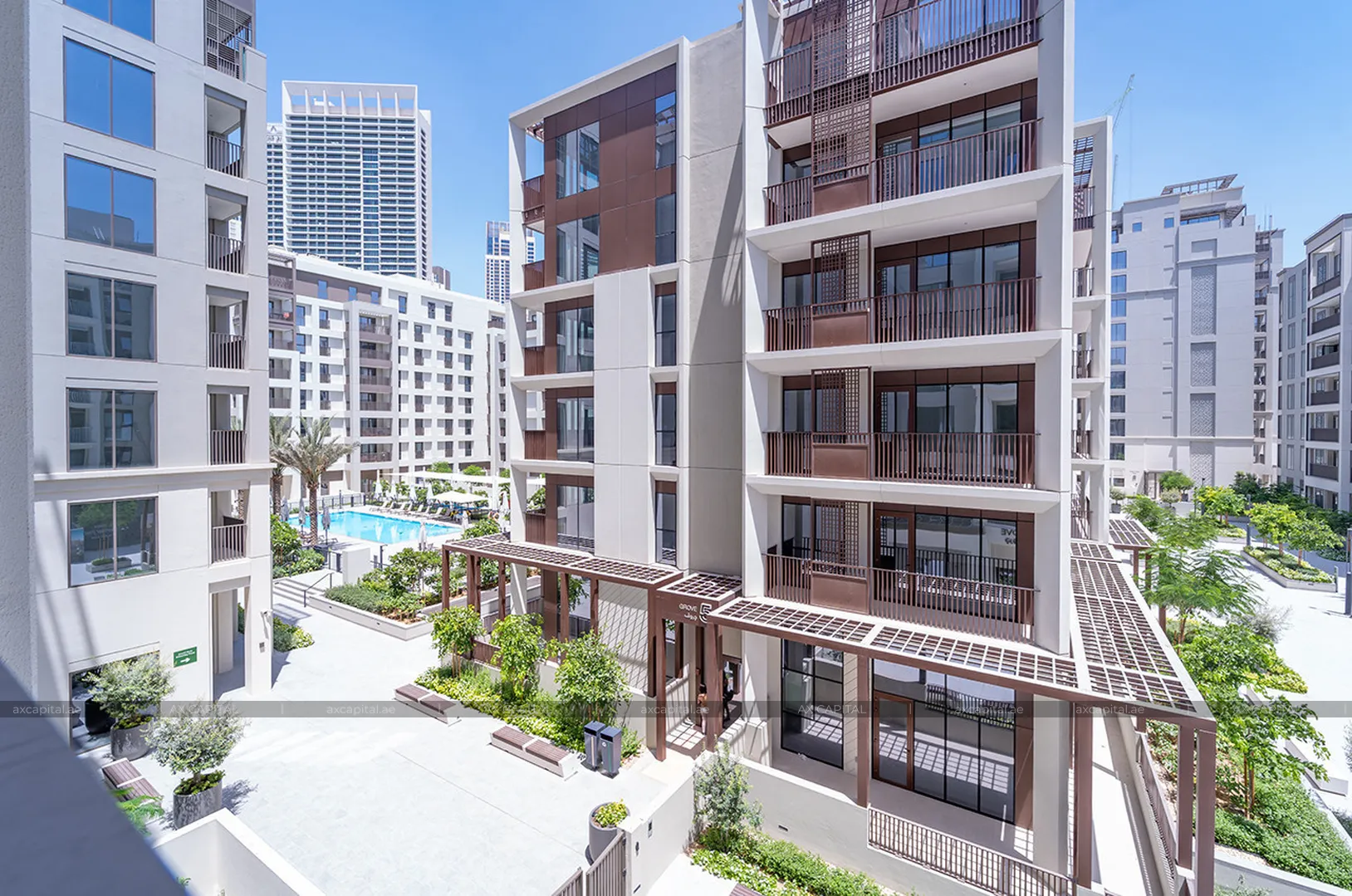 Apartment mit 1 Schlafzimmer in Golf Grove, Dubai, VAE (axc-3990741) 2