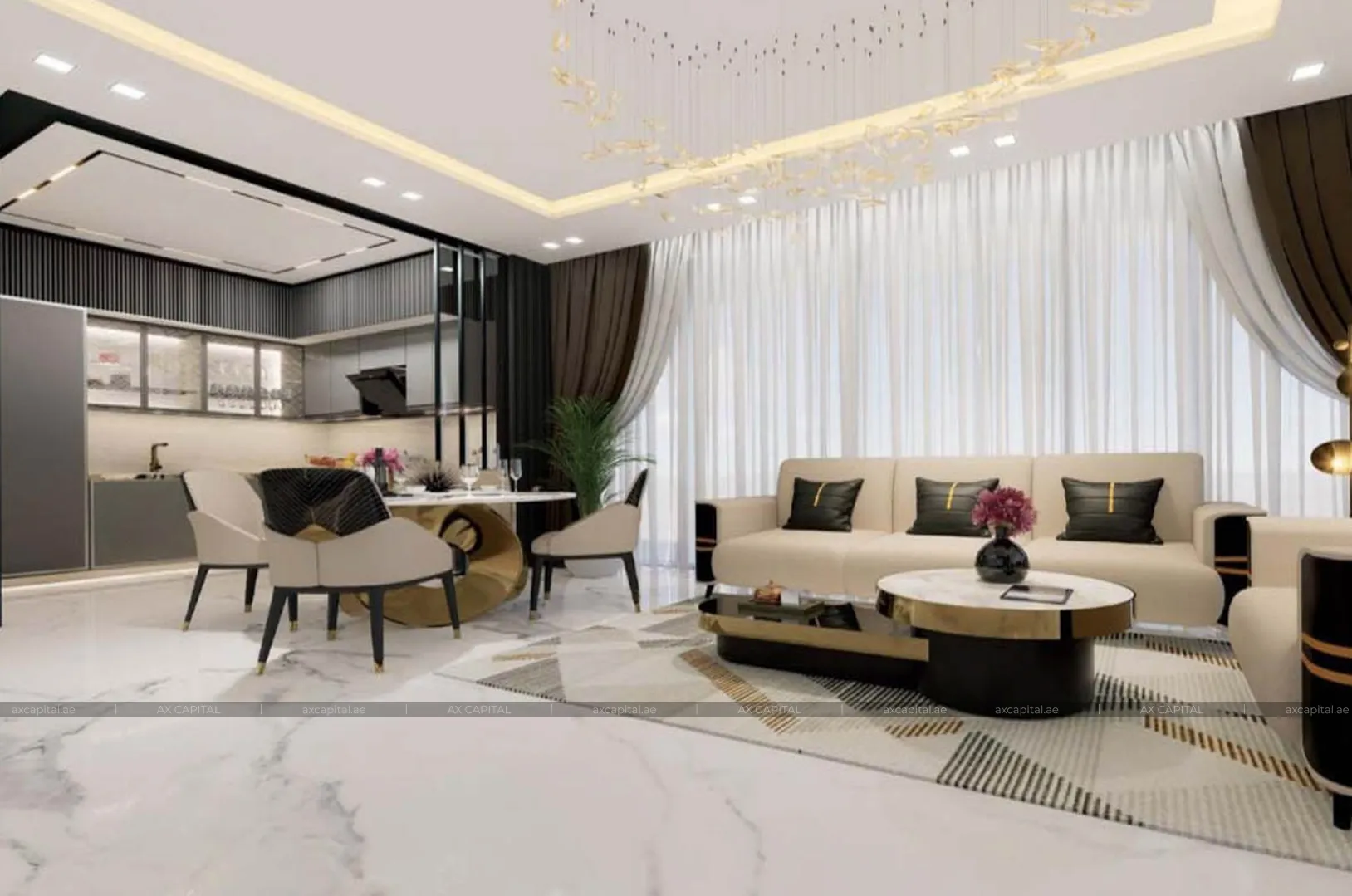 Apartment with 1 bedroom in Bayz101 by Danube, Dubai, UAE (axc-3991033) 3