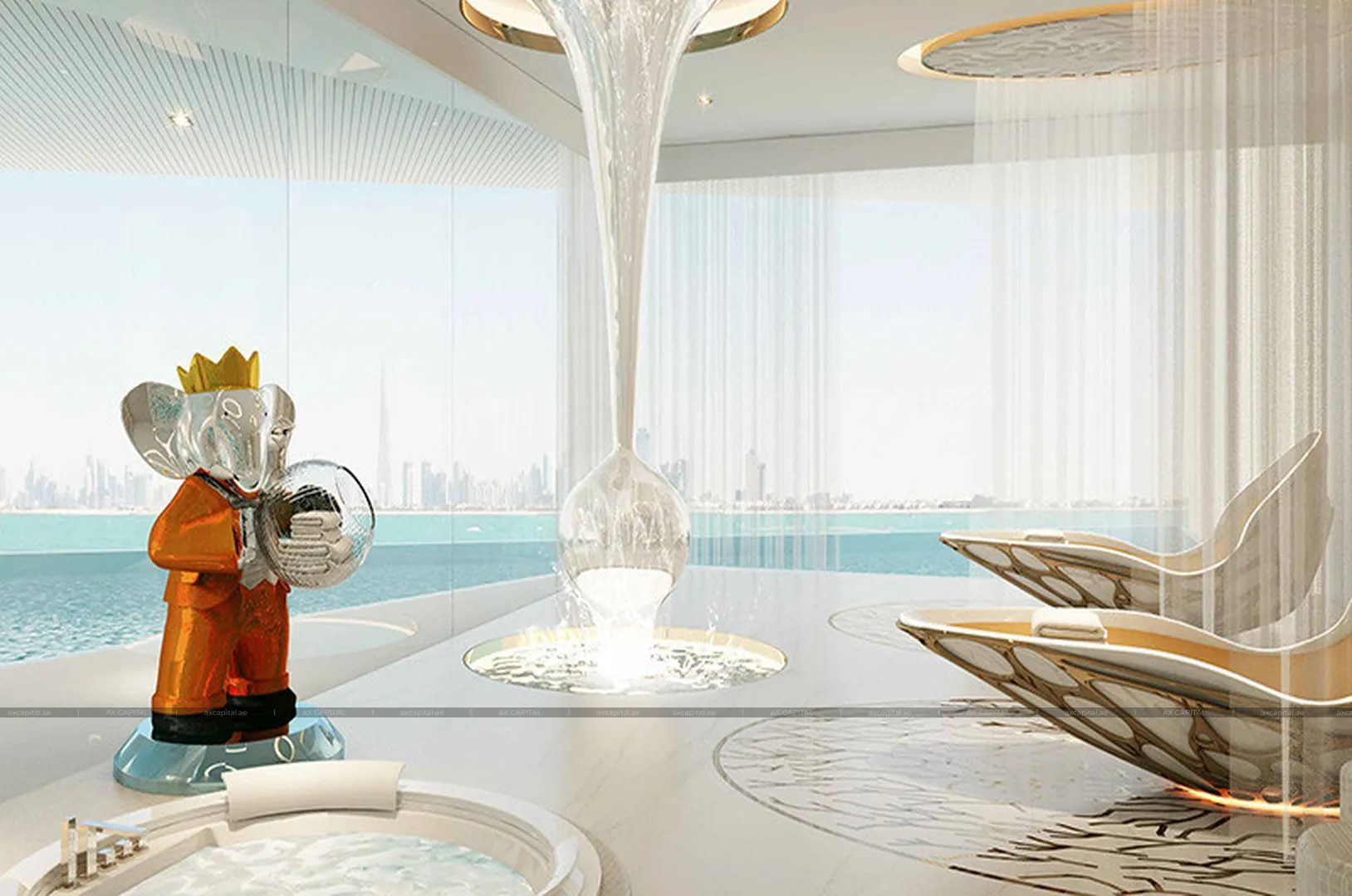 Apartment mit 1 Schlafzimmer in Coral Reef, Dubai, VAE (axc-3985406) 3