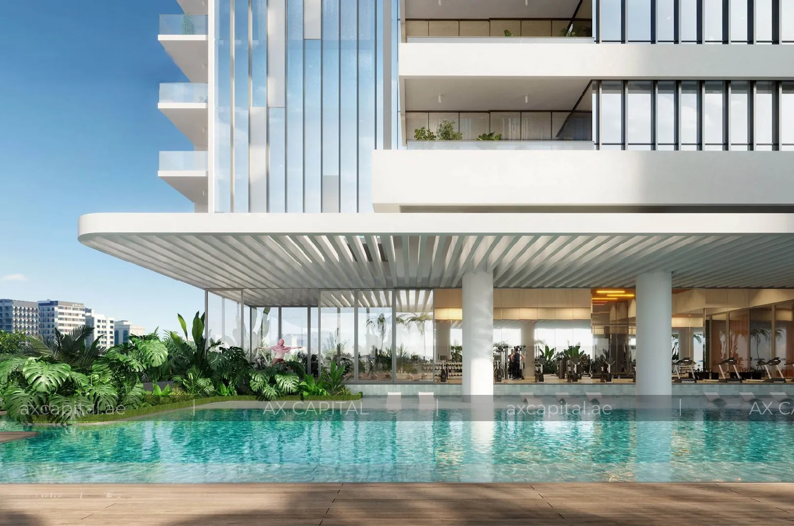 Apartment mit 1 Schlafzimmer in Tria by Deyaar, Dubai, VAE (axc-3988729) 1