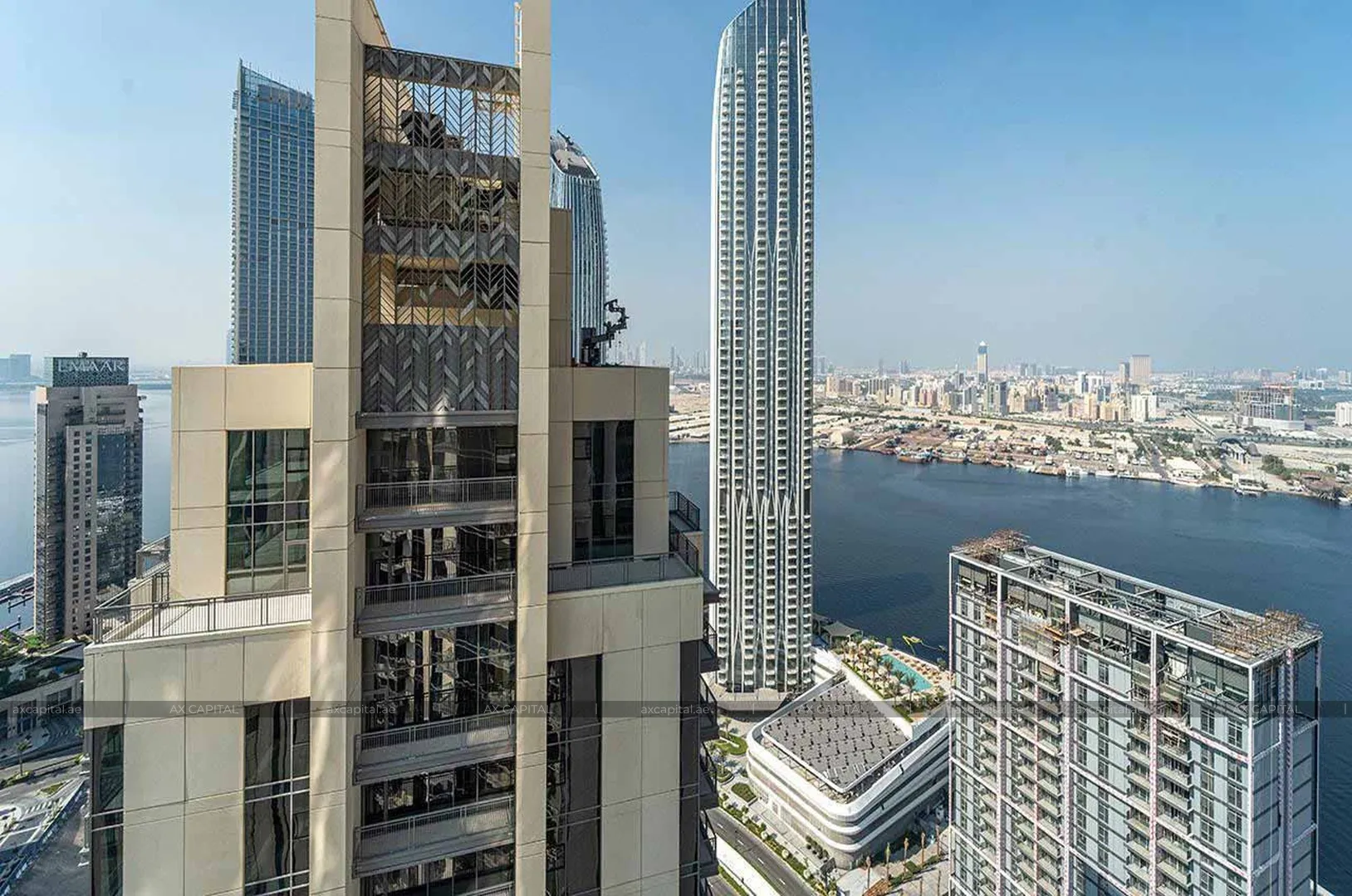 Apartment mit 1 Schlafzimmer in Creek Rise Tower 1, Dubai, VAE (axc-3963845) 2