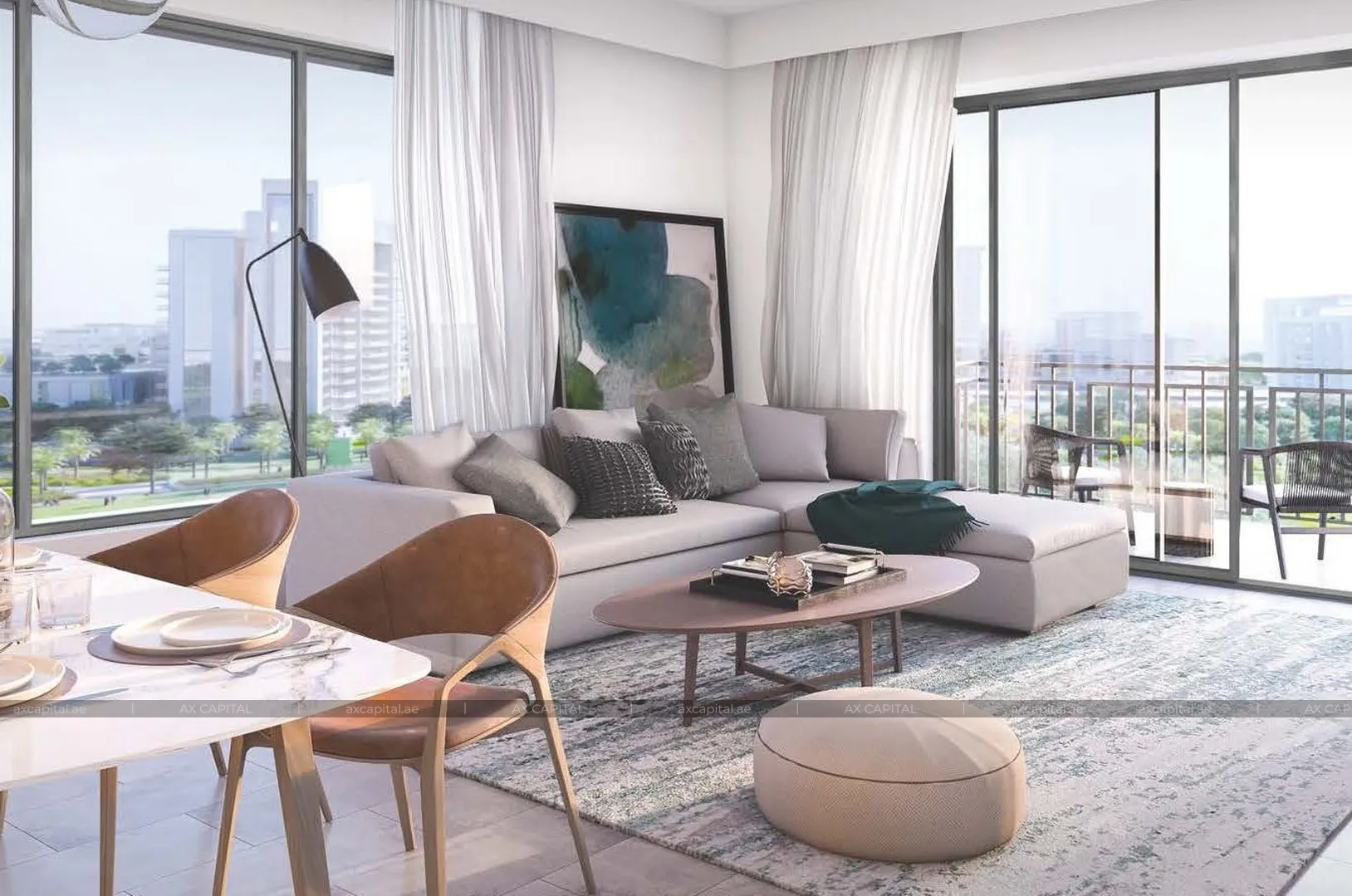 Apartament cu 1 dormitor în Park Field Tower 2, Dubai, Emiratele Arabe Unite (axc-3988234) 3