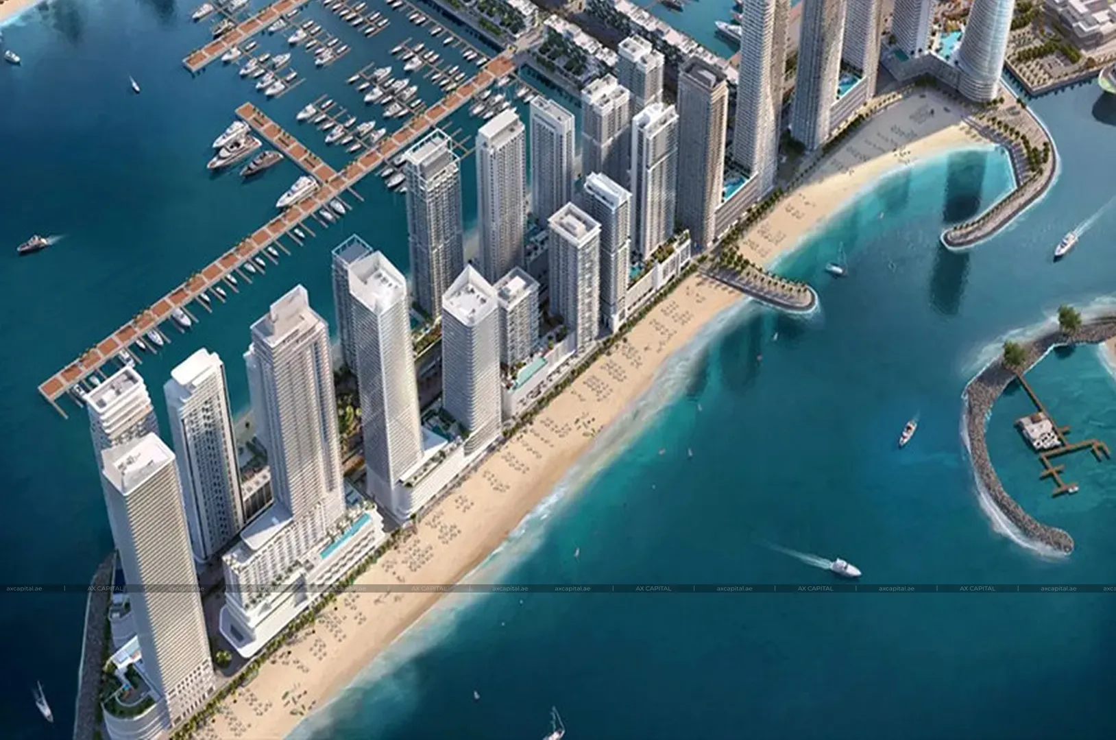 Apartament cu 1 dormitor în Seapoint Tower 1, Dubai, Emiratele Arabe Unite (axc-3994173) 3