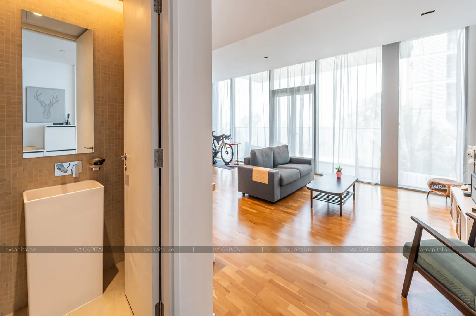 Apartamento con 1 dormitorio en Apartment Building 2, Dubai, EAU (axc-3989307) 3