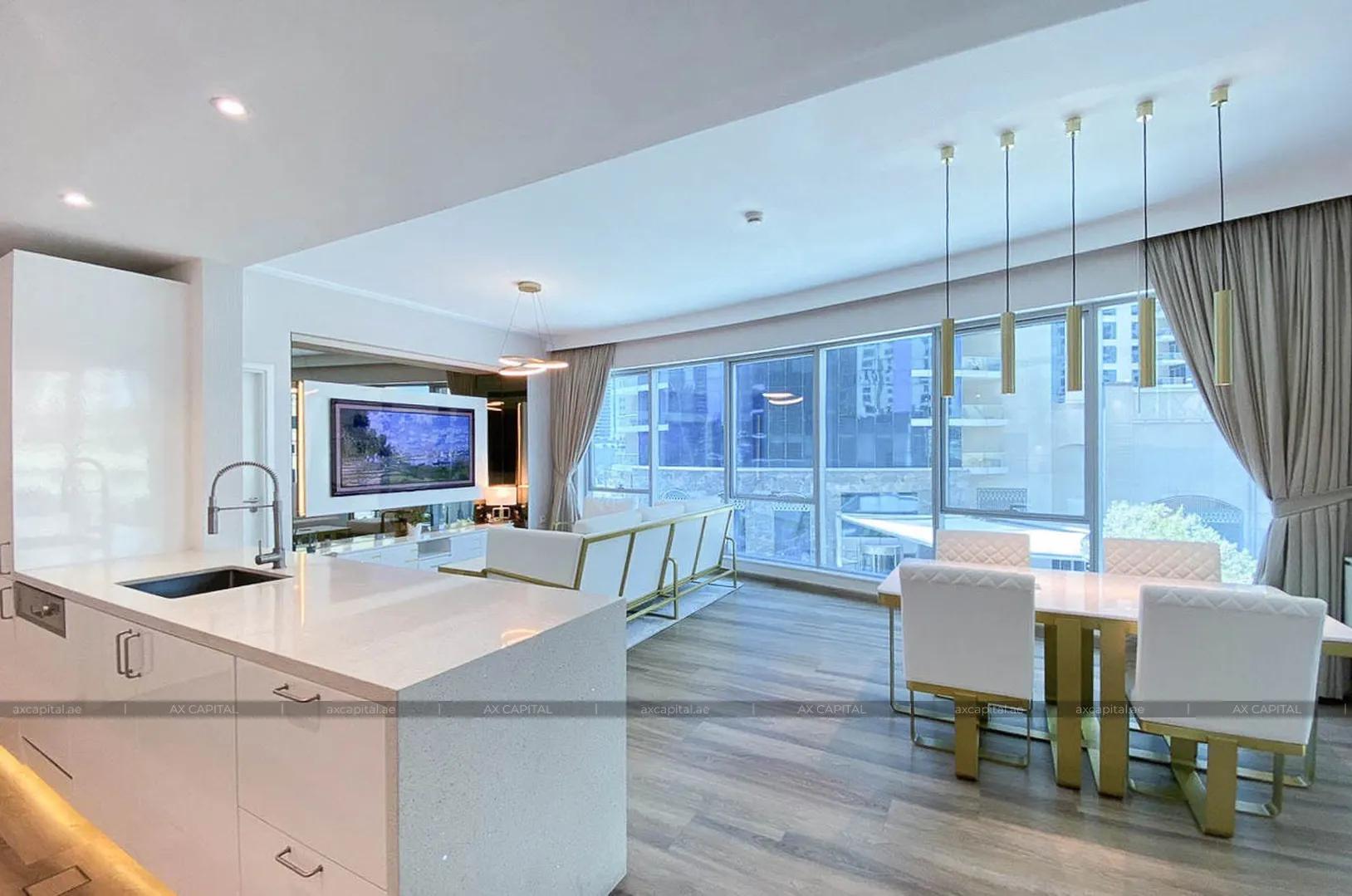 Appartement avec 1 chambre à Beauport Tower, Dubai, EAU (axc-3986287-r1) 1