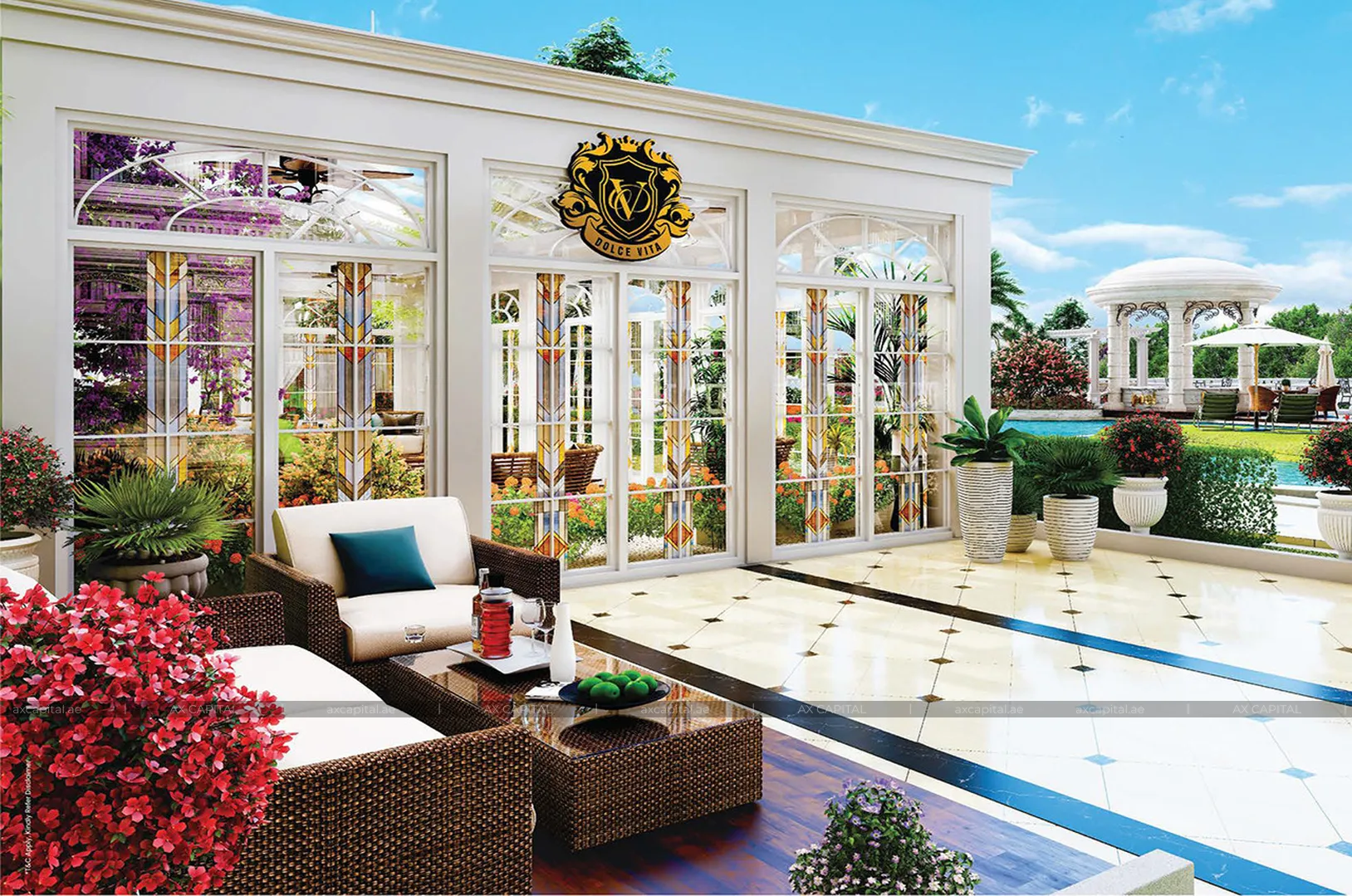 Apartment studio in Vincitore Dolce Vita, Dubai, UAE (axc-3995383) 3