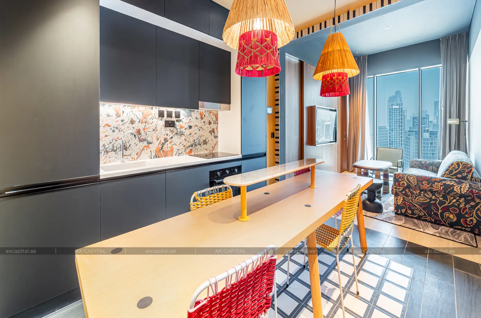 Apartament cu 1 dormitor în Mama Shelter Residences, Dubai, Emiratele Arabe Unite (axc-3989291) 2