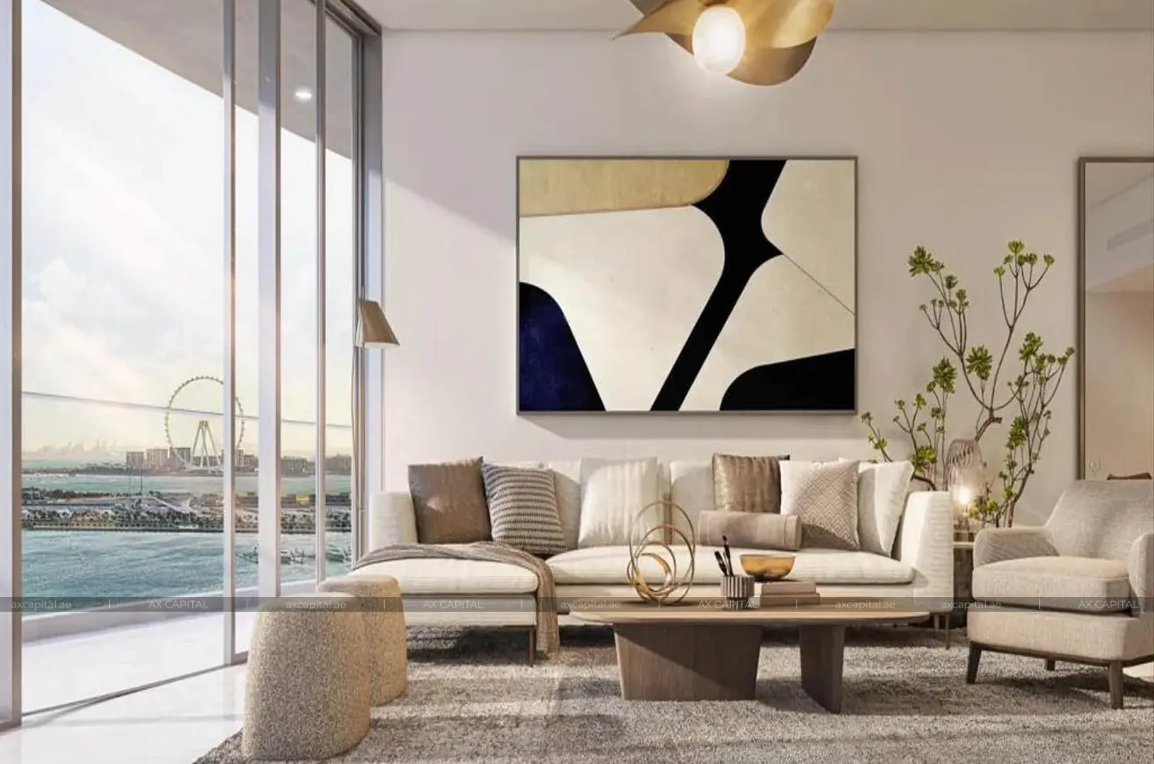 Квартира с 1 спальней в Palm Beach Towers 2, Дубай, ОАЭ (axc-3994448-r2) 3