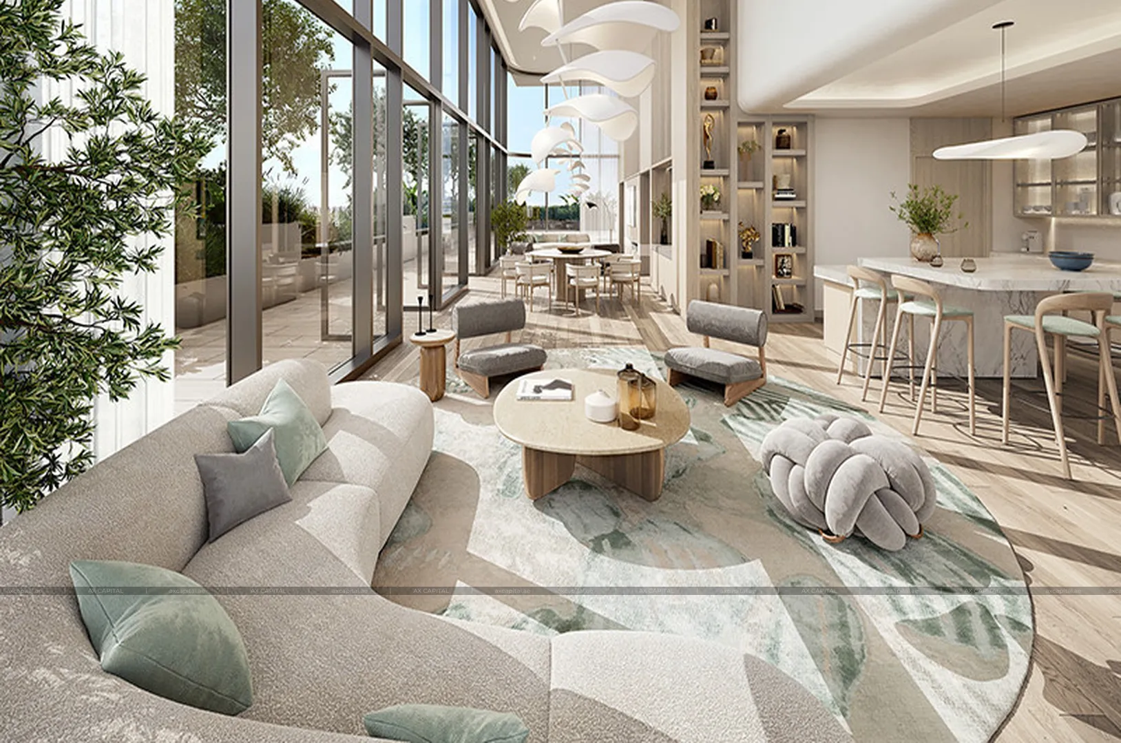 Apartament cu 1 dormitor în One River Point by Ellington, Dubai, Emiratele Arabe Unite (axc-3993406) 3