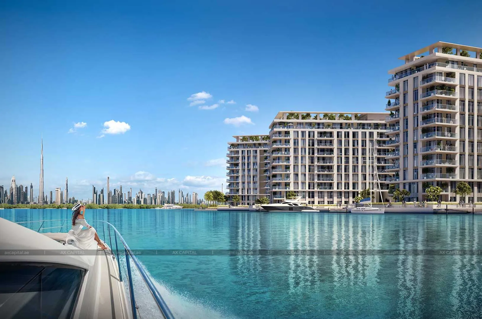 Apartment mit 2 Schlafzimmern in The Cove II Building 6, Dubai, VAE (axc-3993795) 1