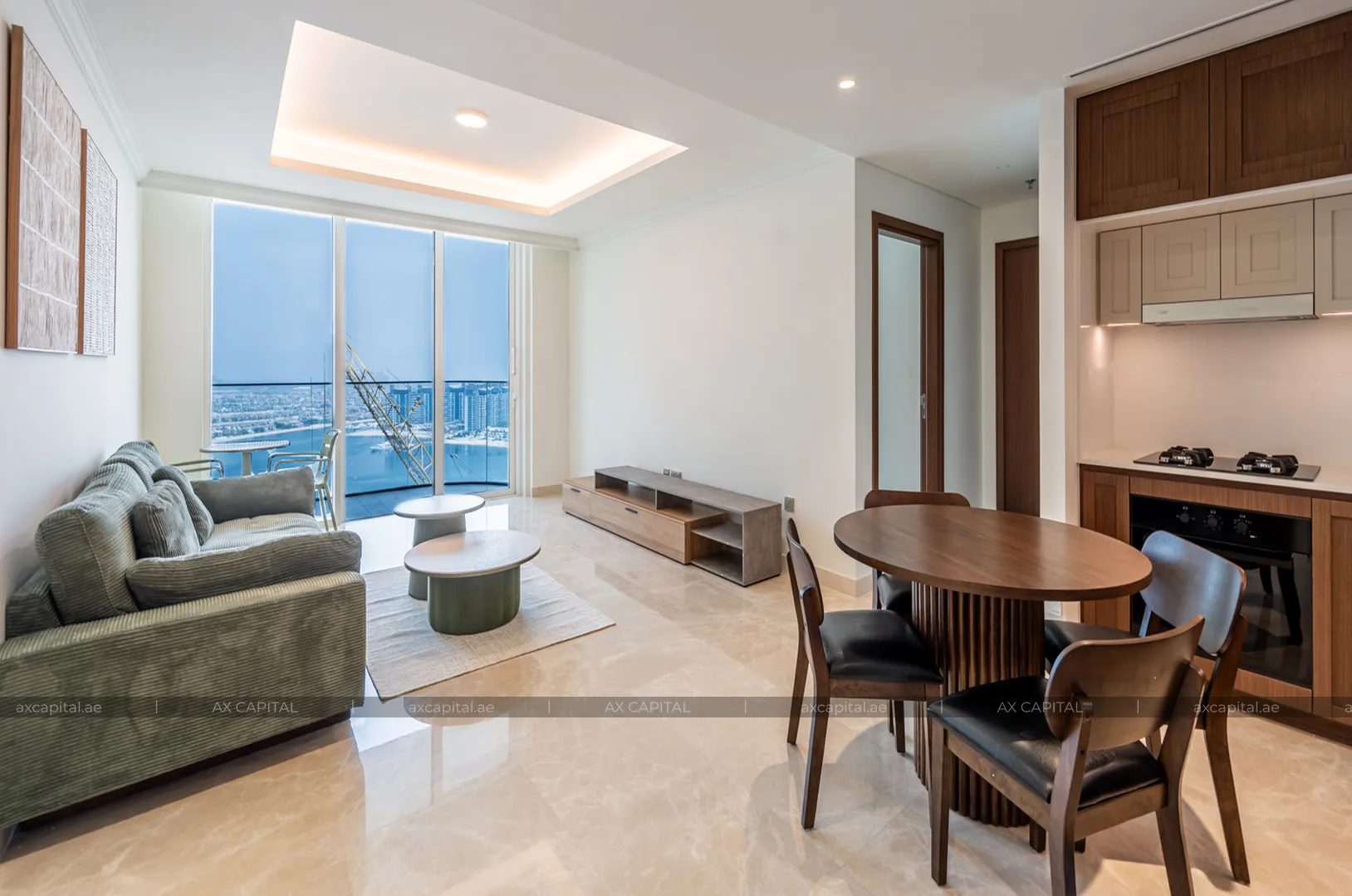 Apartamento con 1 dormitorio en Palace Beach Residence, Dubai, EAU (axc-3991022) 1