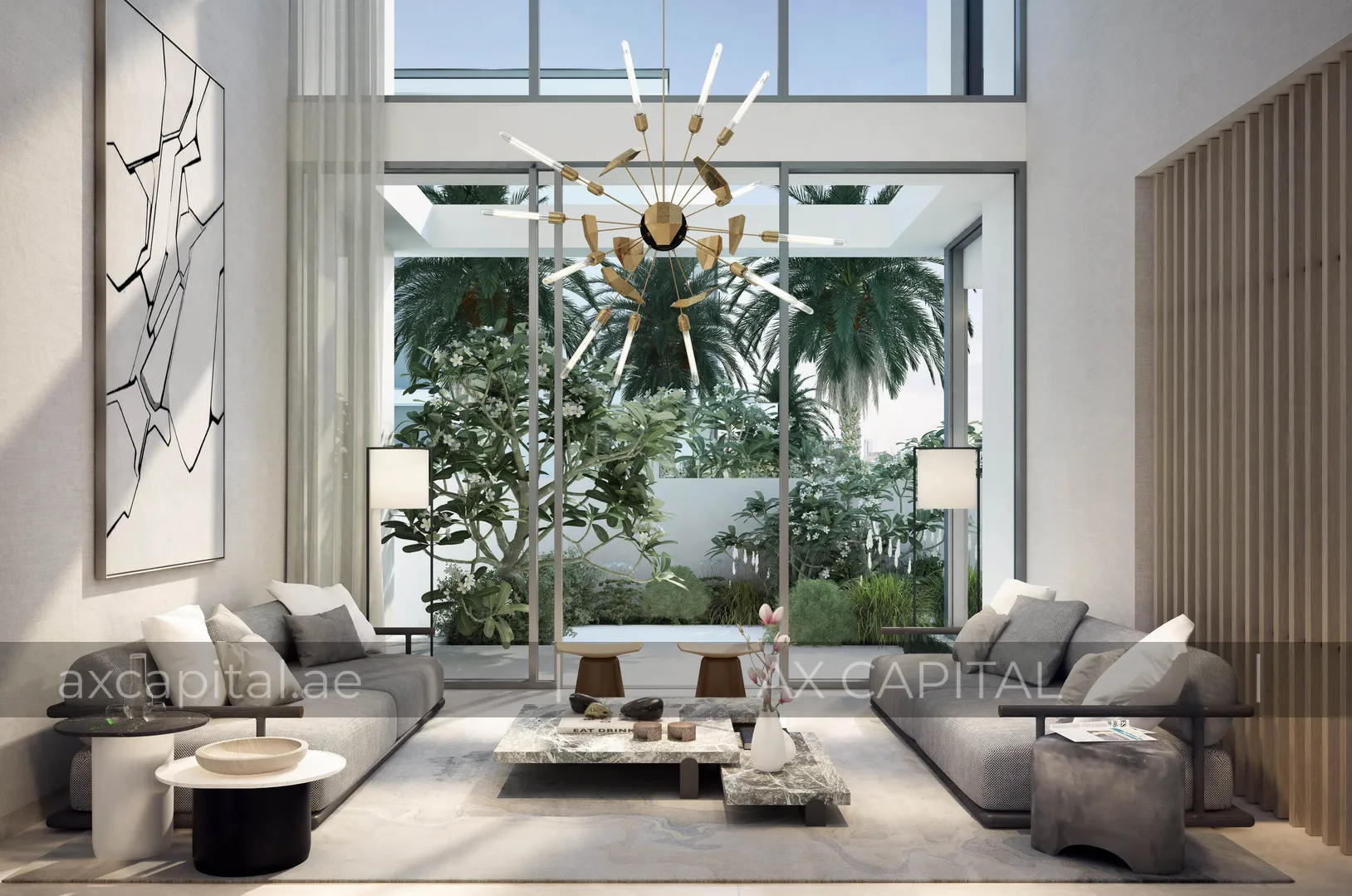 Chalet con 5 dormitorios en The Palm Crown, Dubai, EAU (axc-3992559) 3