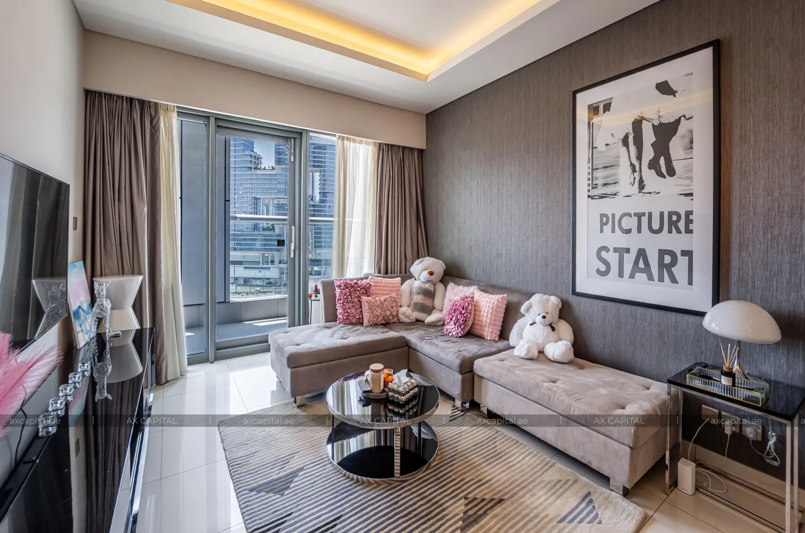 Apartamento con 1 dormitorio en Grand Bleu by Elie Saab, Dubai, EAU (axc-3989781) 1
