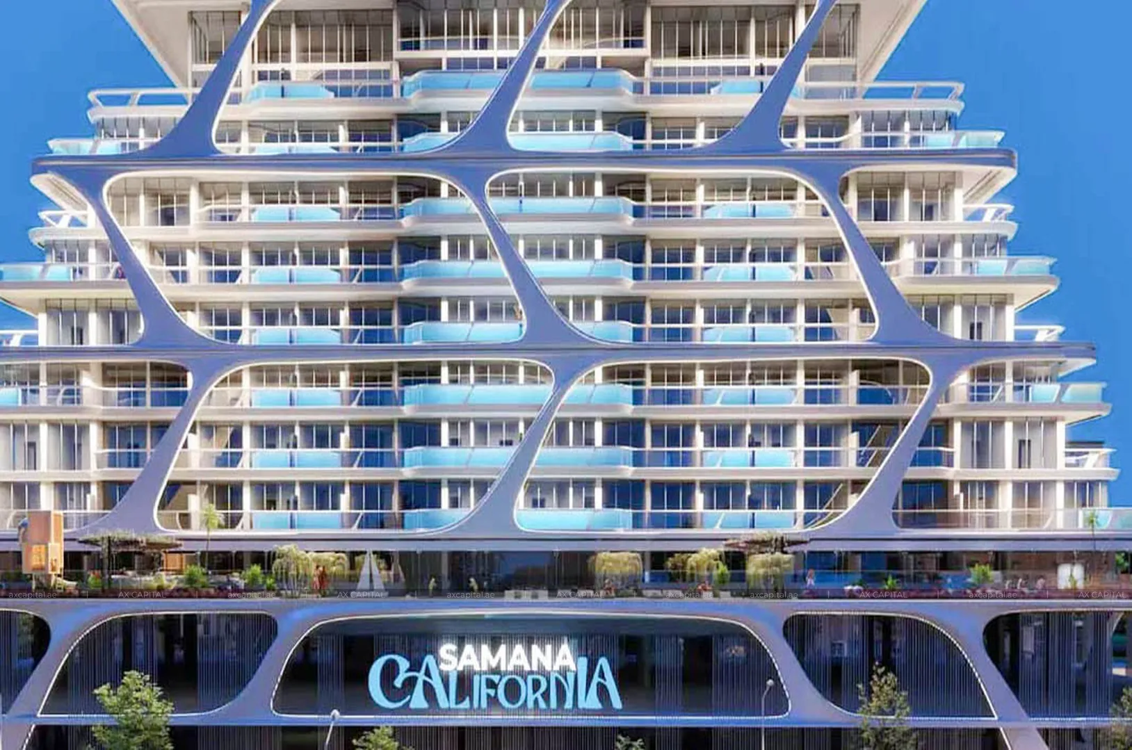 Appartement avec 2 chambres à Samana California 2, Dubai, EAU (axc-3994456) 1