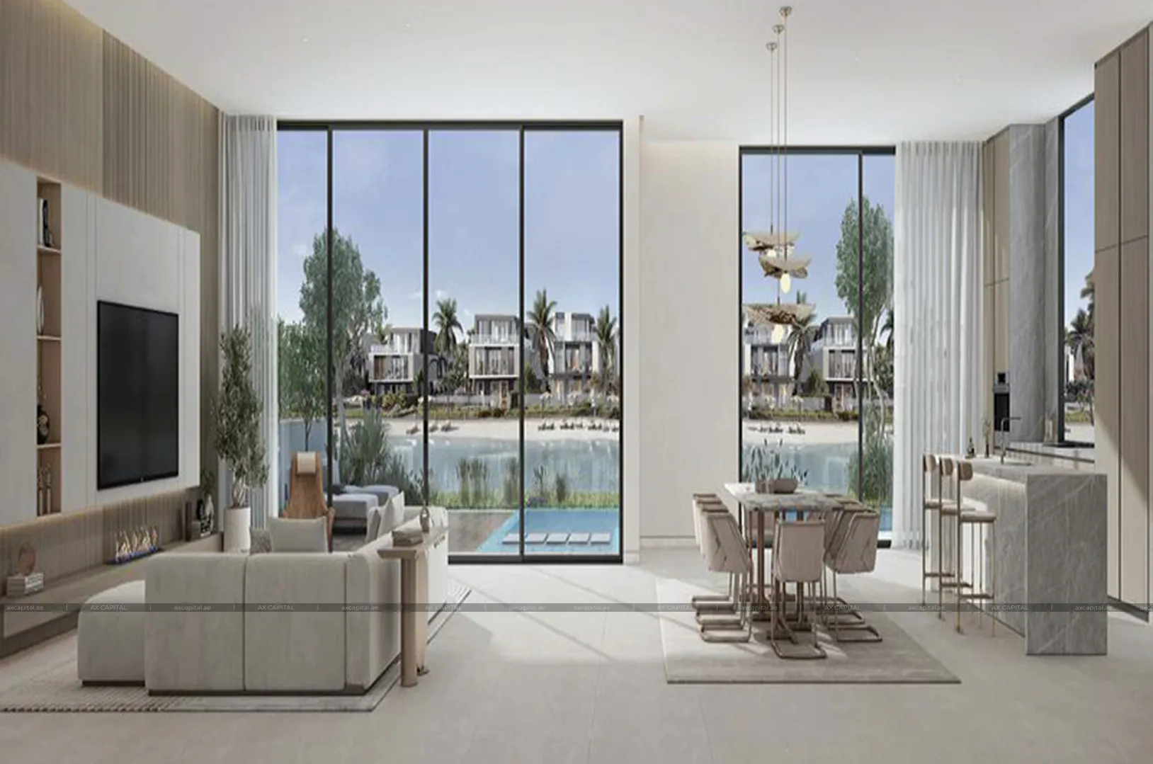 فيلا عدد غرف النوم فيها: 4، في The Lakeshore Villas By Ellington, دبي, الإمارات العربية المتحدة (axc-3988782-r1) 1