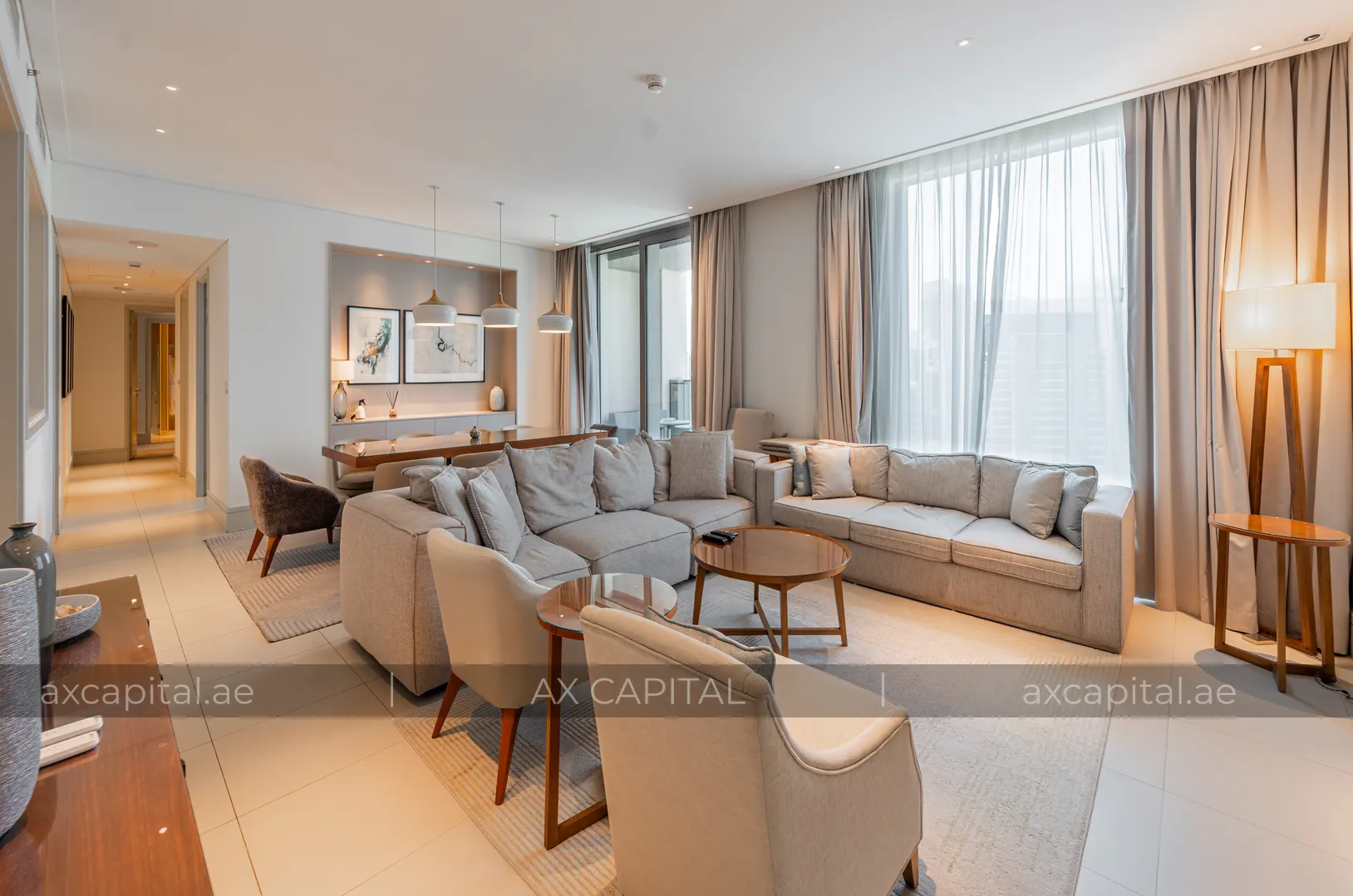 Apartamento con 3 dormitorios en Vida Residence Downtown, Dubai, EAU (axc-3996922-r1) 1