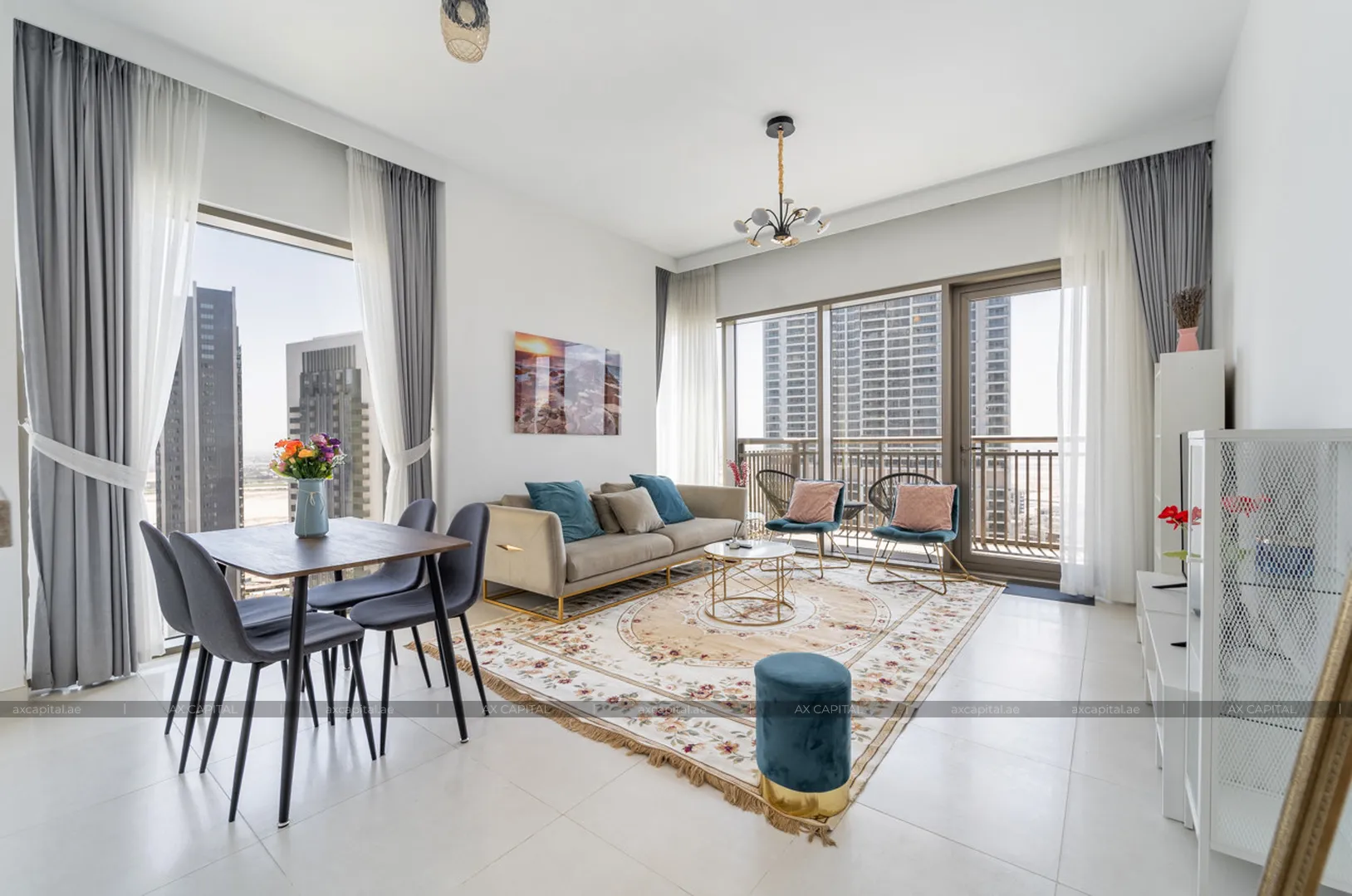 Apartment mit 2 Schlafzimmern in Creekside 18 A, Dubai, VAE (axc-3989929) 1
