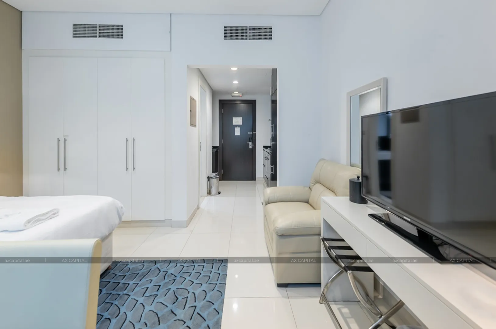 Apartamento de estudio en Damac Maison Cour Jardin (The Cosmopolitan), Dubai, EAU (axc-3991190) 2
