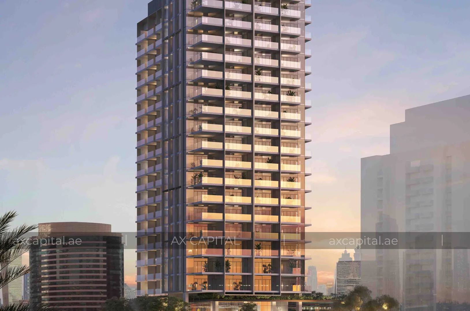 Apartamento con 2 dormitorios en Rove Home Downtown, Dubai, EAU (axc-3996912) 3
