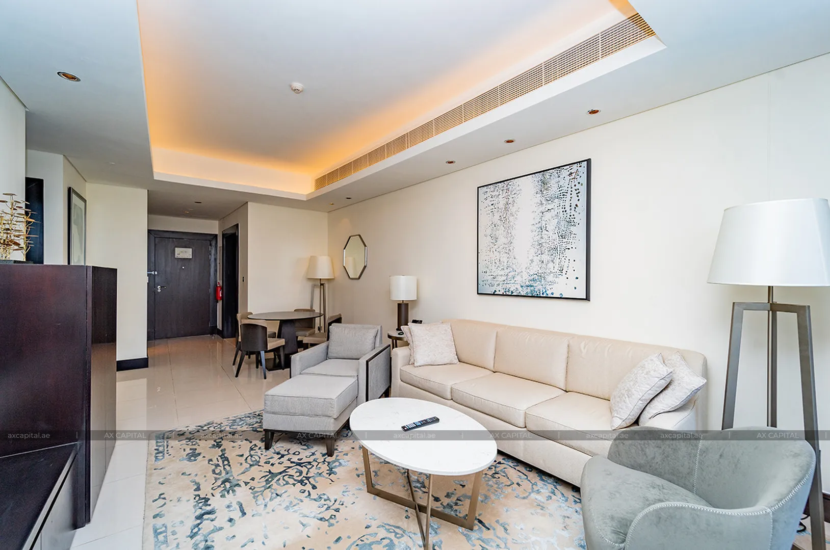 Apartamento con 1 dormitorio en The Address Downtown Dubai, Dubai, EAU (axc-3991195) 3